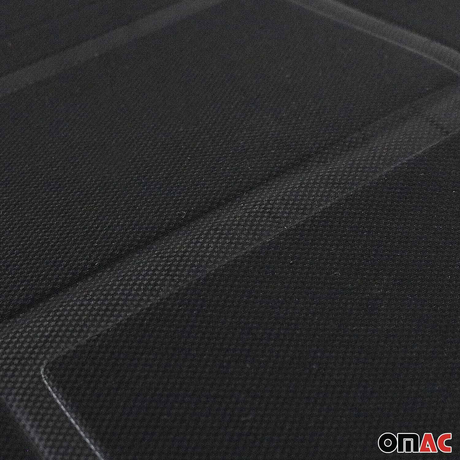 Scion Car Seat Protector Cushion Cover Mat Pad Black Black 2 Pcs - Image 7