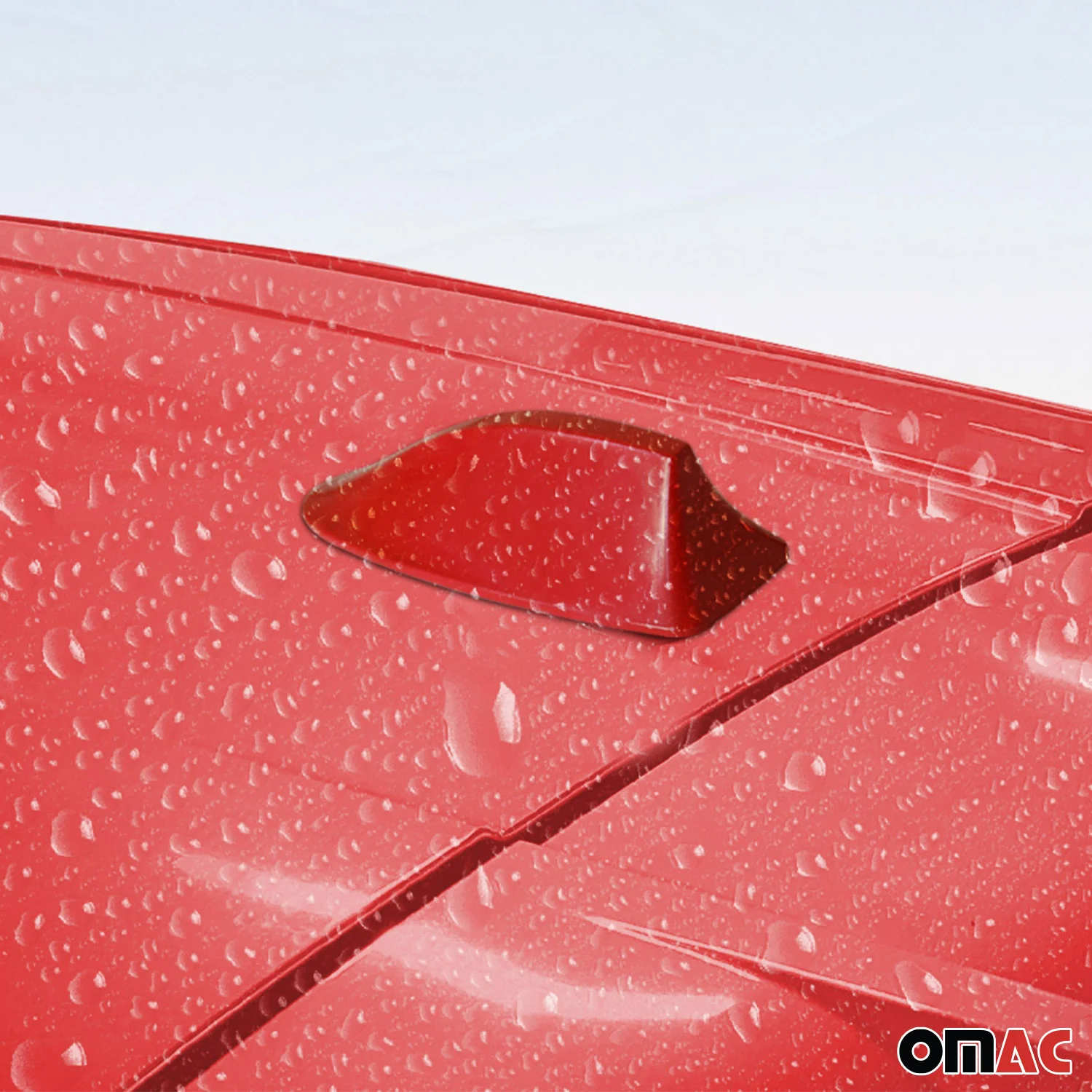 Car Shark Fin Antenna Roof Radio AM/FM Signal Aerial Accessories Red - Image 6