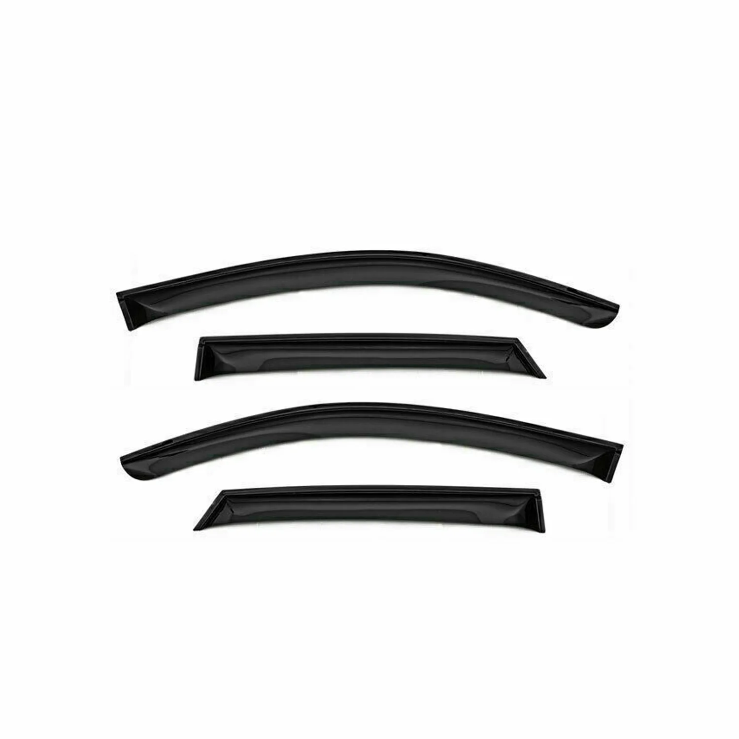 2020-2025 Hyundai Palisade Window Visor Vent Rain Guard Deflector Smoke 4Pcs - Image 2