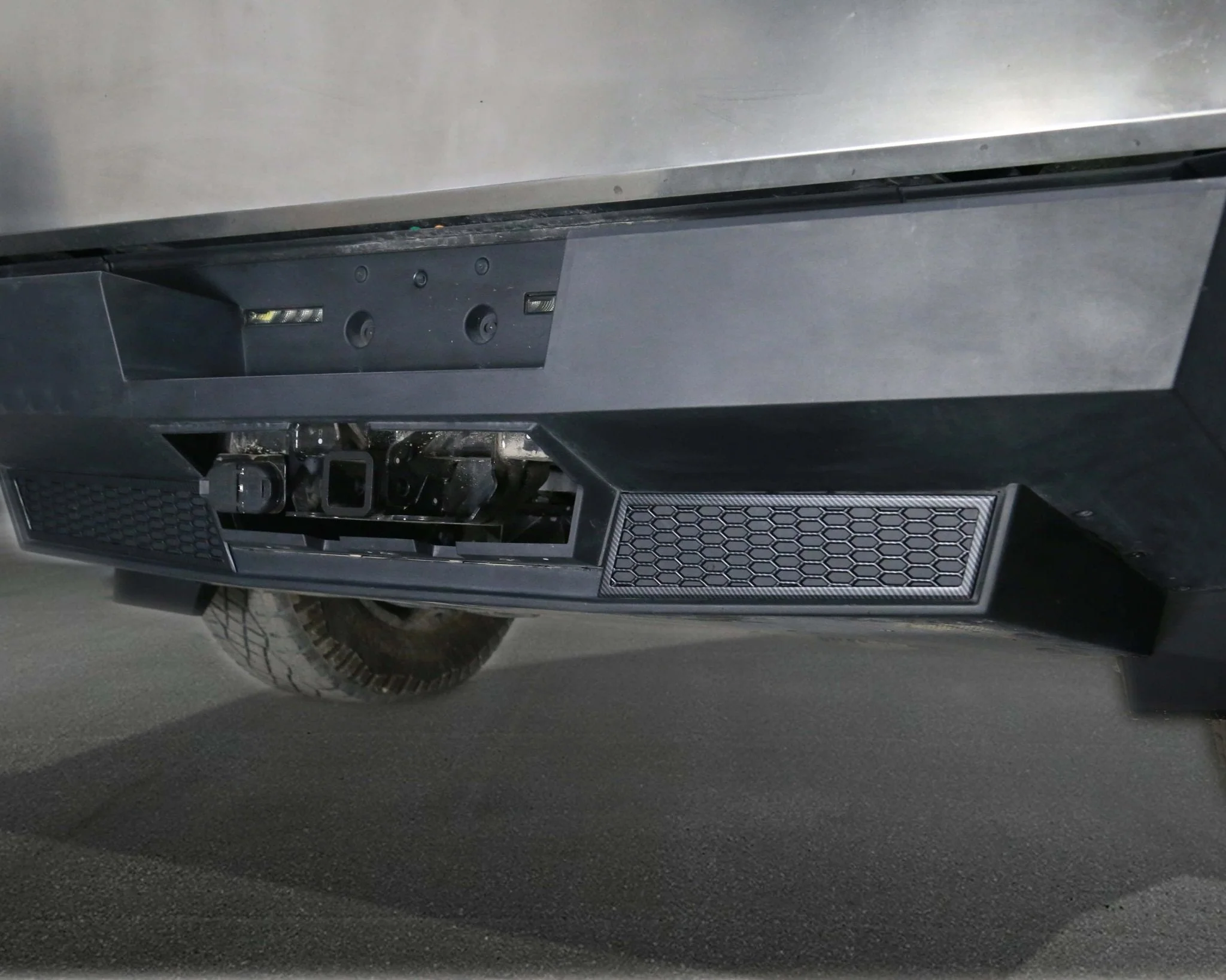 [Carbon Fiber Pattern ABS] Protection Trim Cover For Cybertruck - Image 7