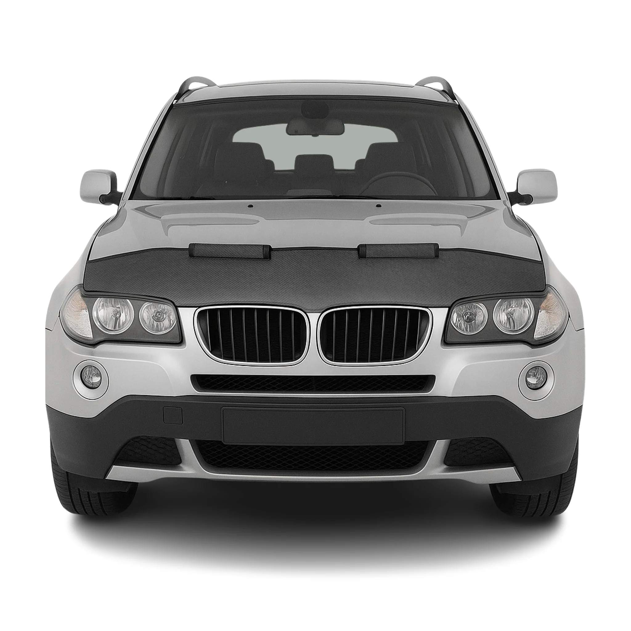 2004-2010 BMW X3 E83 Car Bonnet Mask Hood Bra Half Carbon