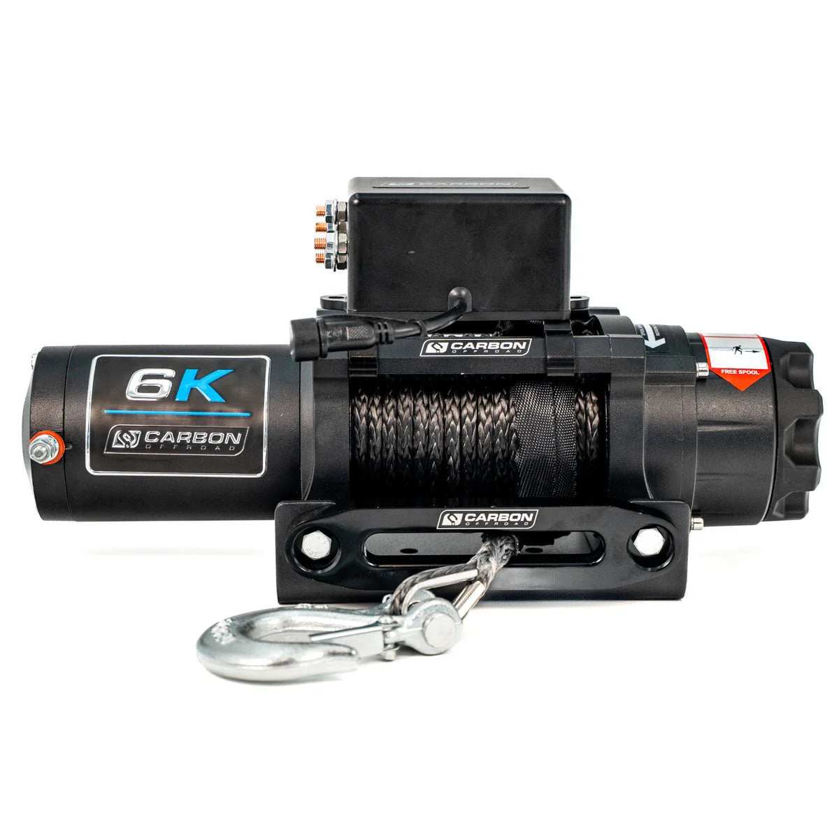Carbon Offroad 6000lb ATV/Small 4X4 Winch - Image 4