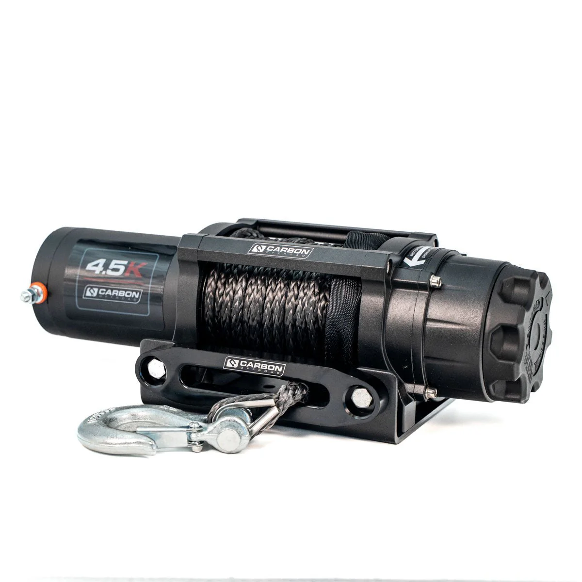 Carbon 4.5k 4500lb ATV/Trailer Winch - Image 3