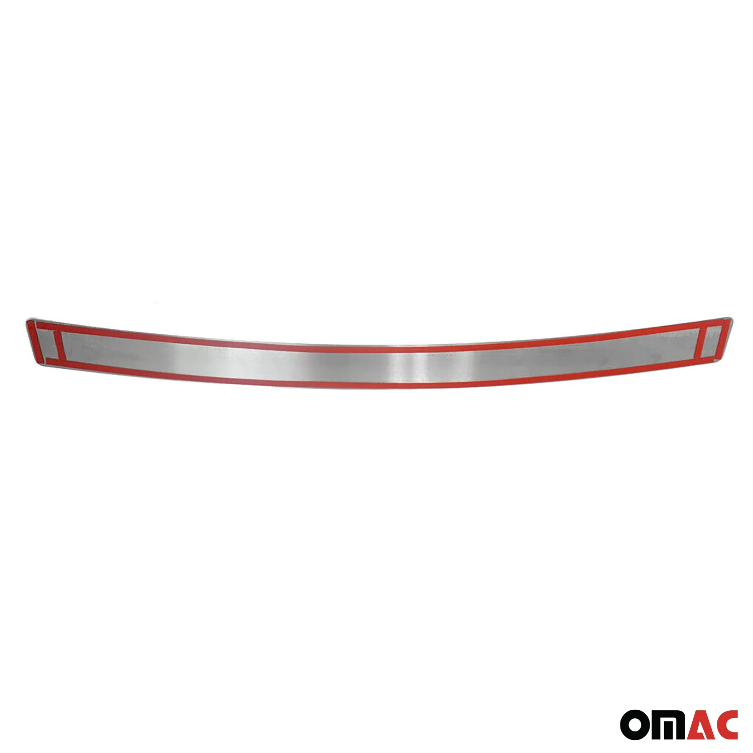 2019-2021 Hyundai Tucson Rear Bumper Guard Carbon Foiled & Stainless Steel Silver - Image 7