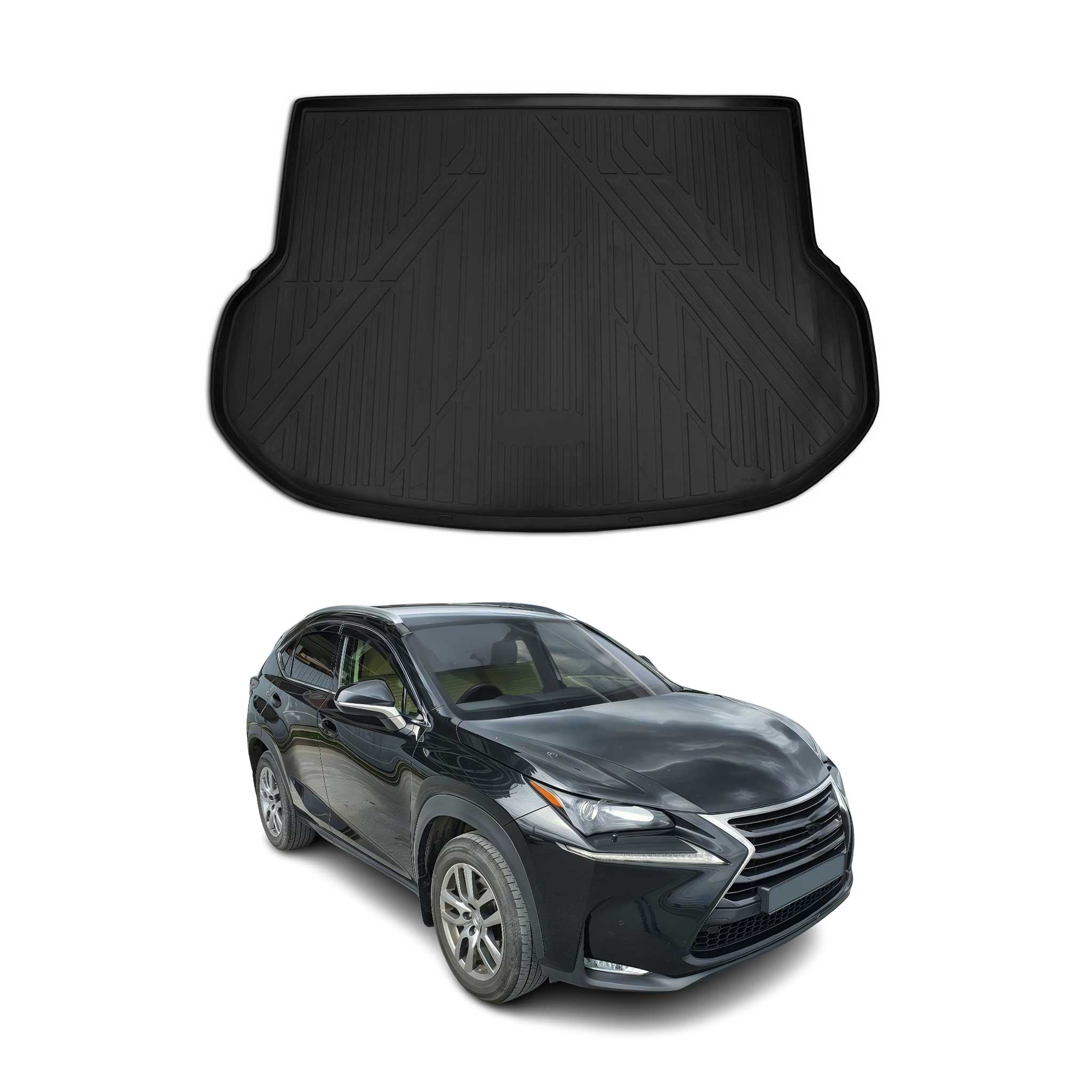 2015-2021 Lexus NX300h Cargo Liner Trunk Mat All Weather Black