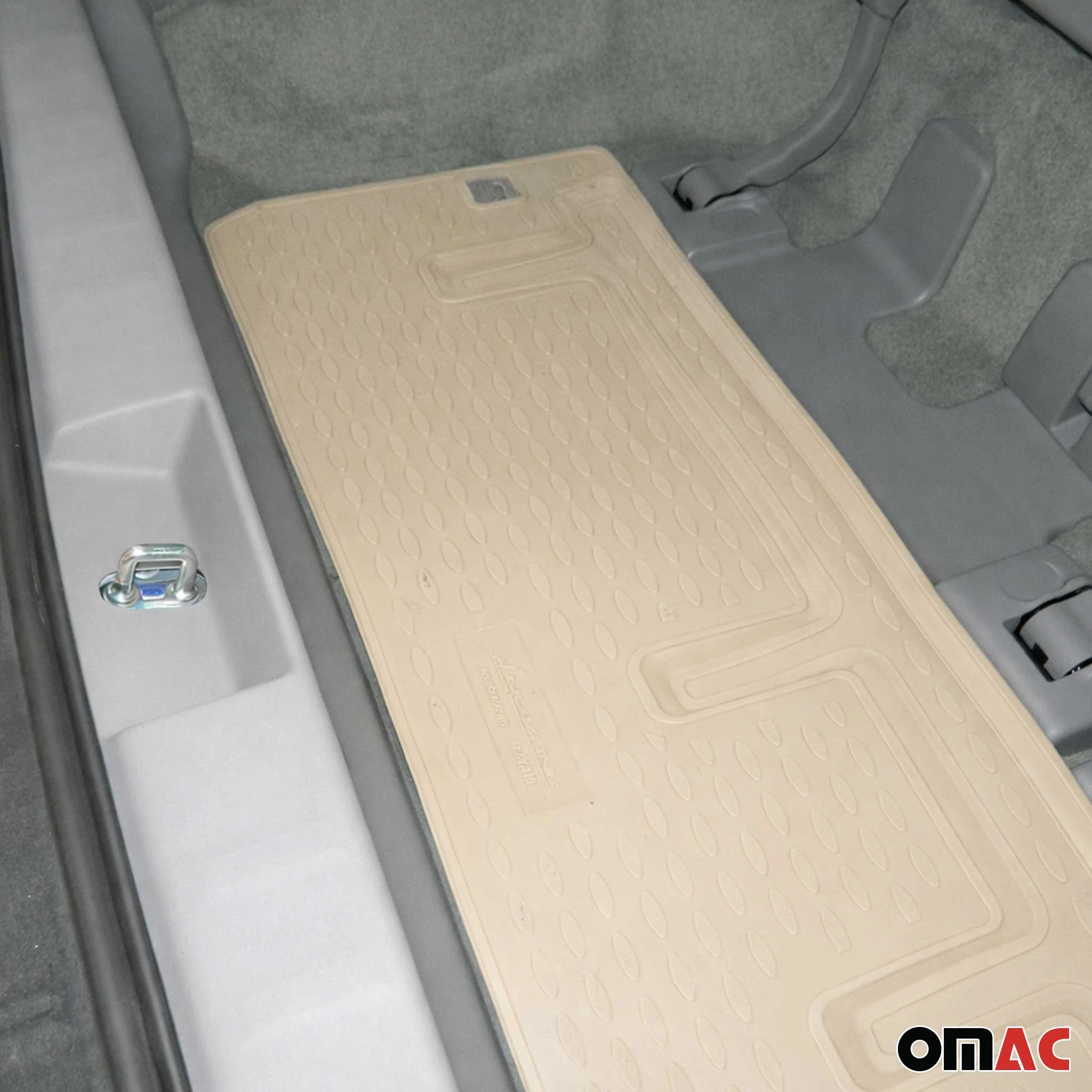 2011-2020 Toyota Sienna 3.gen Behind 3rd Row Cargo Liner Trunk Mat All Weather Beige - Image 6