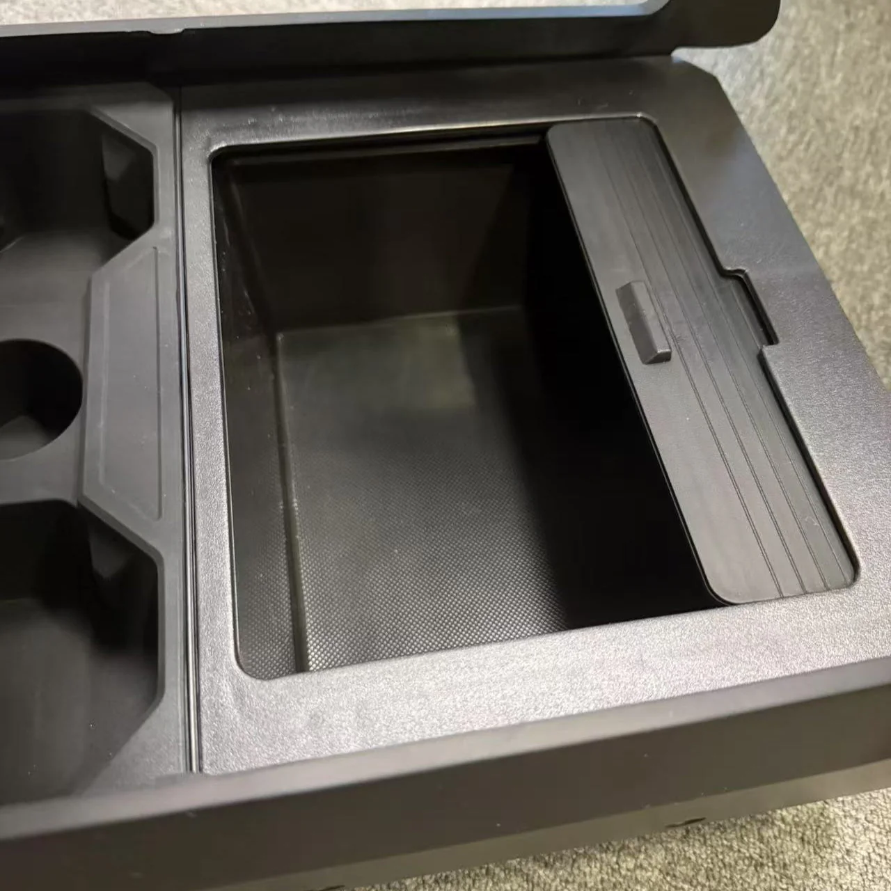 Center Console Organizer Shelf Cybertruck Interior Storage Expansion Kit - Image 6