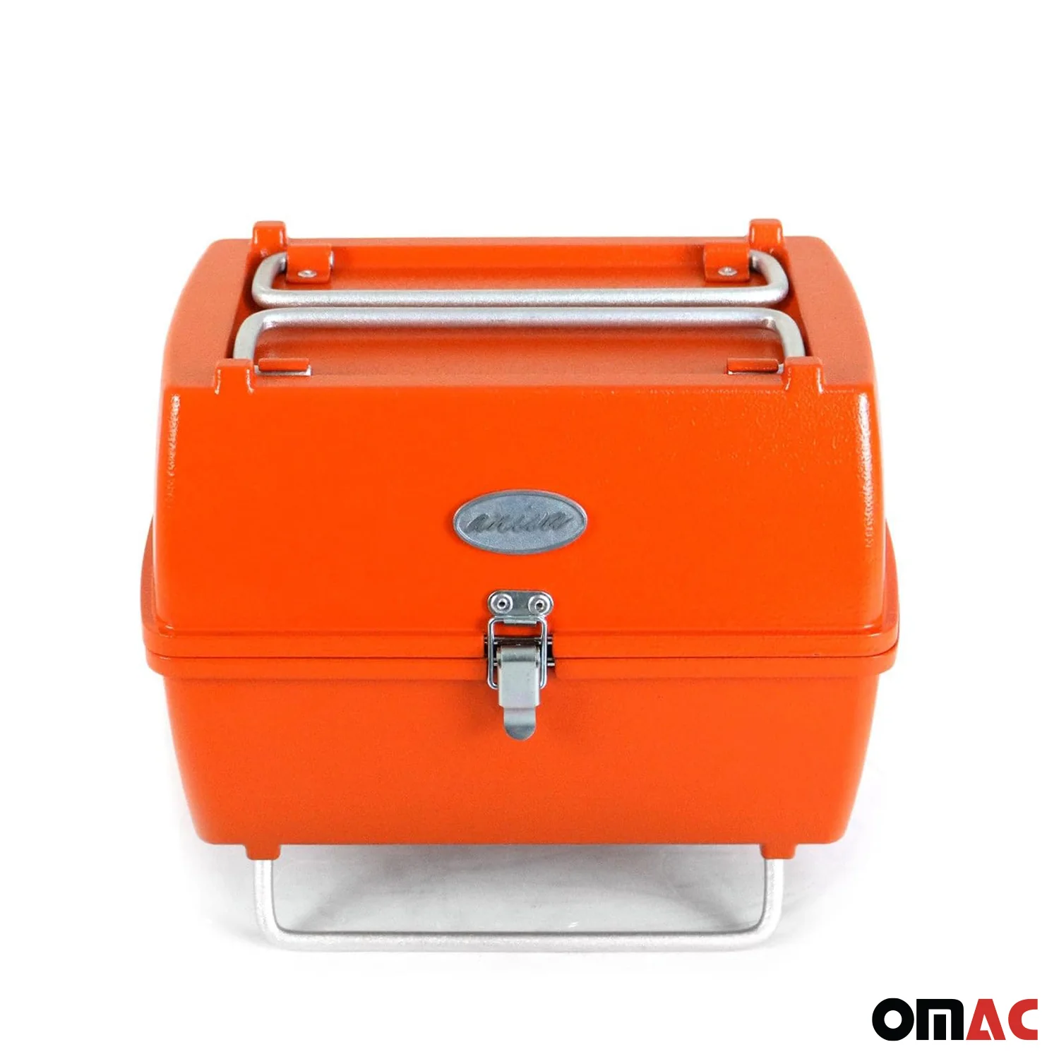 Charcoal Grill Portable Grill Garden Outdoor Orange Picnic Grill 13 Pcs BBQ - Image 4