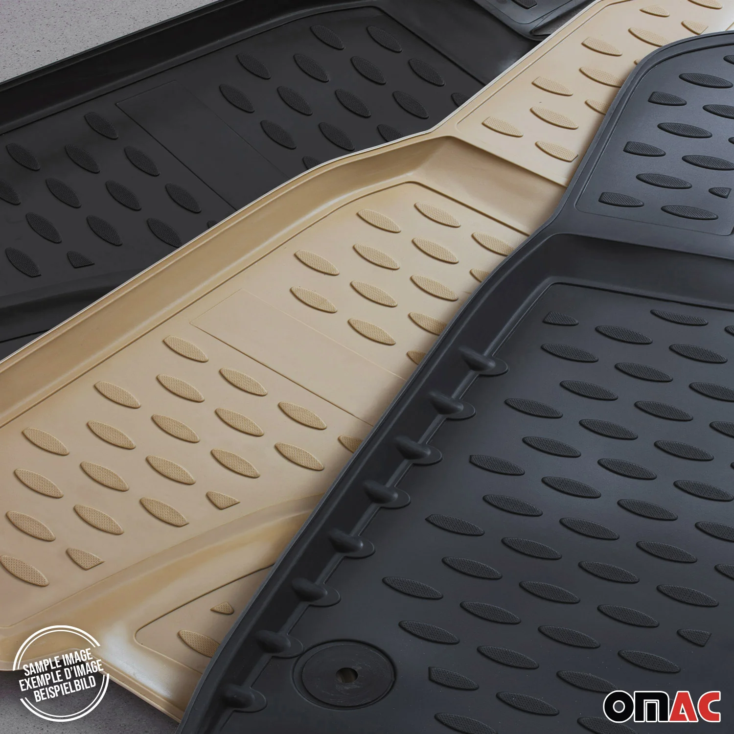 2017-2022 Chevrolet Trax Floor Mats Liners Full Set All Weather Black - Image 12