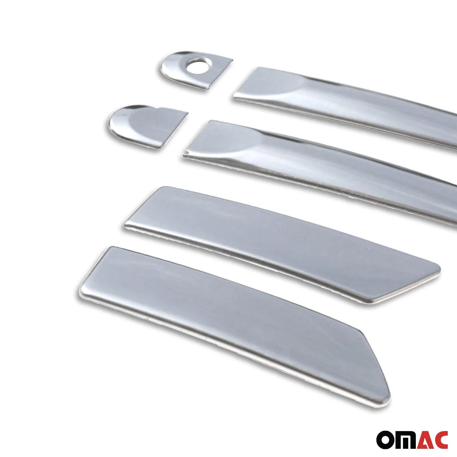 2011-2017 Nissan Juke Car Door Handle Cover Protector Stainless Steel Chrome 6 Pcs - Image 3