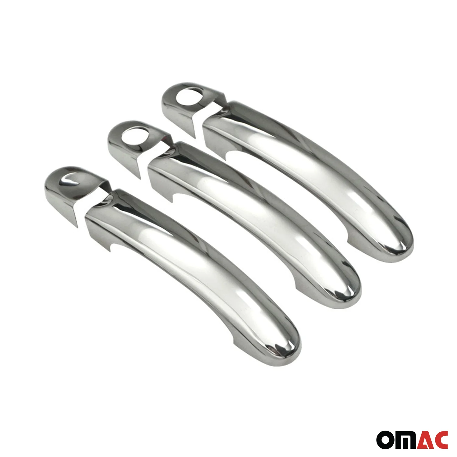 2011-2018 VW Touareg Car Door Handle Cover Protector Stainless Steel Chrome 8 Pcs - Image 9