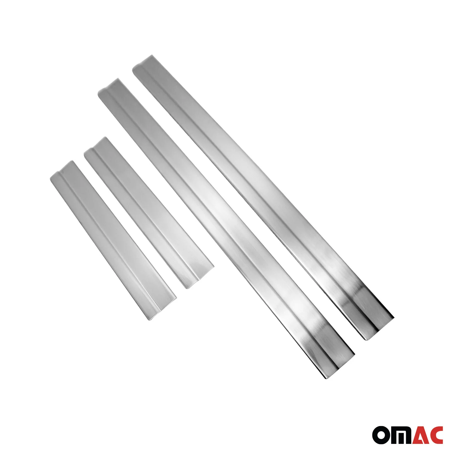 2014-2020 Nissan Rogue Door Sill Scuff Plate Scratch Protector Stainless Steel 4x - Image 6