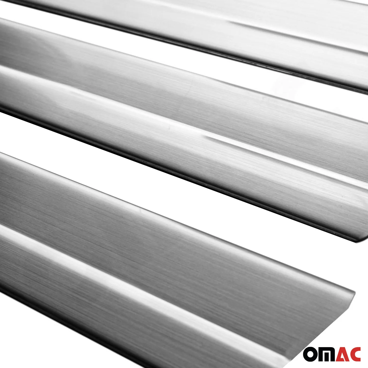 2014-2020 Nissan Rogue Door Sill Scuff Plate Scratch Protector Stainless Steel 4x - Image 7