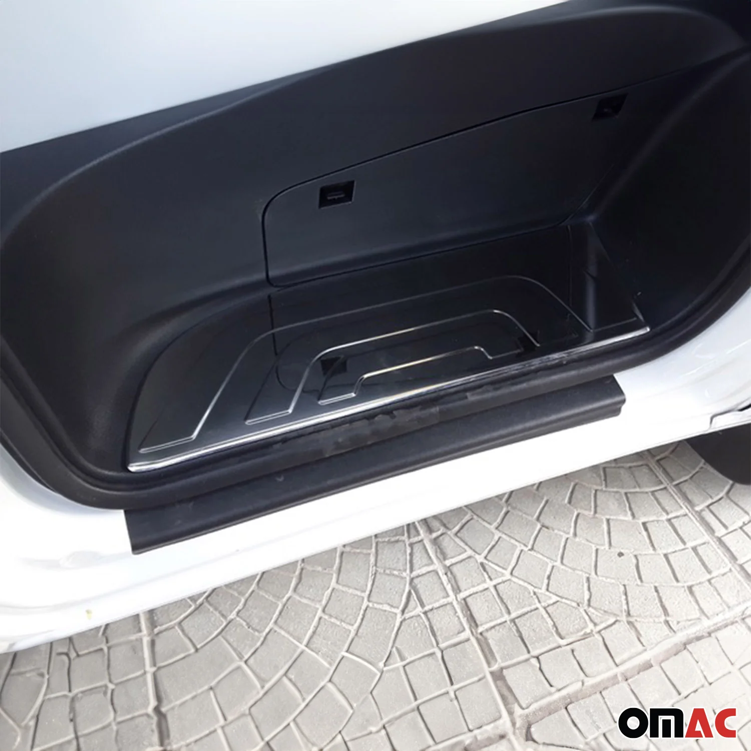 2019-2026 Mercedes Sprinter W907 910 Door Sill Scuff Plate Scratch Gloss 4x - Image 2