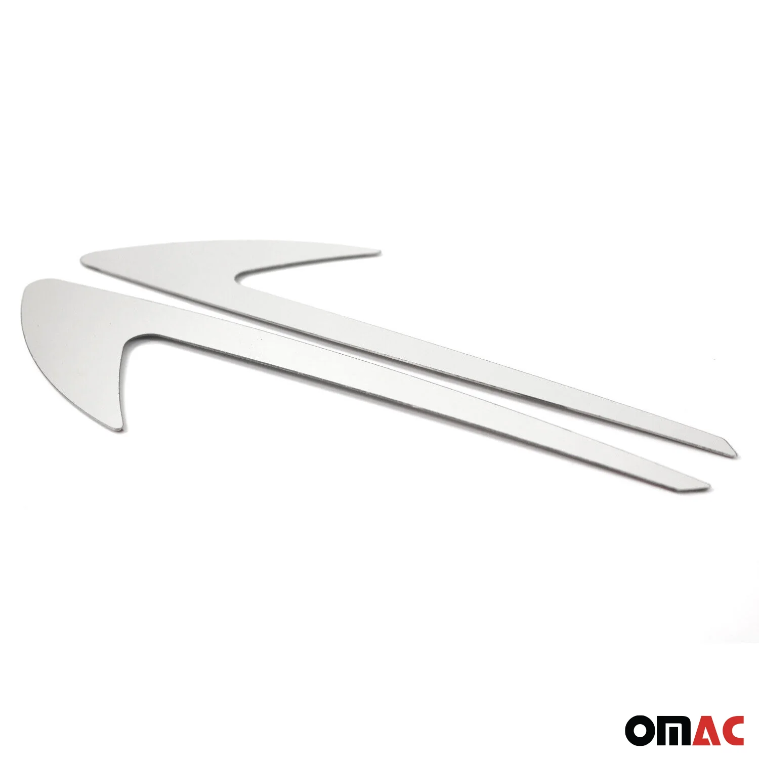 2018-2024 VW Tiguan Side Door Molding Trim Skirt Garnish Stainless Steel Gloss 2Pcs - Image 8