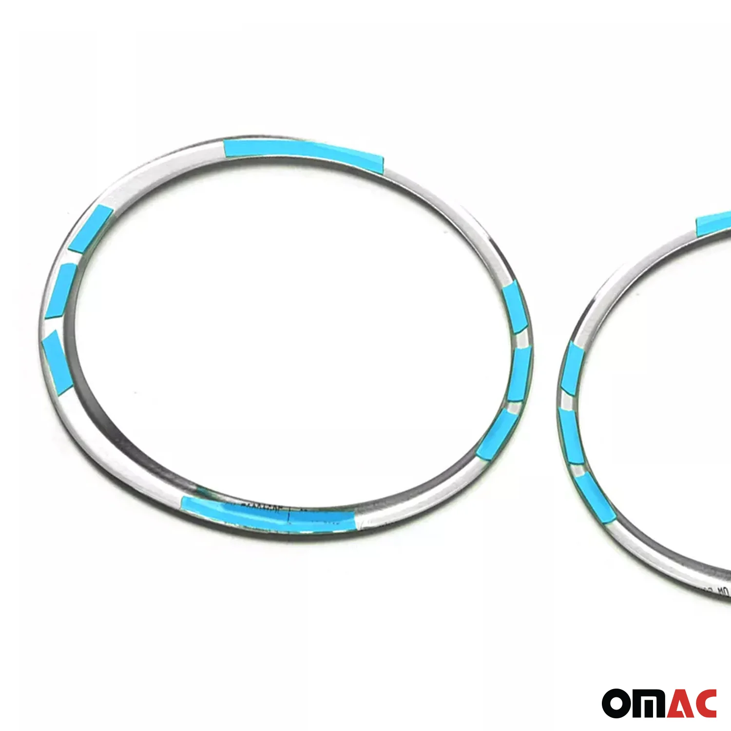 2011-2014 Nissan Juke Fog Light Headlight Lamp Surround Cover Silver 2 Pcs - Image 10