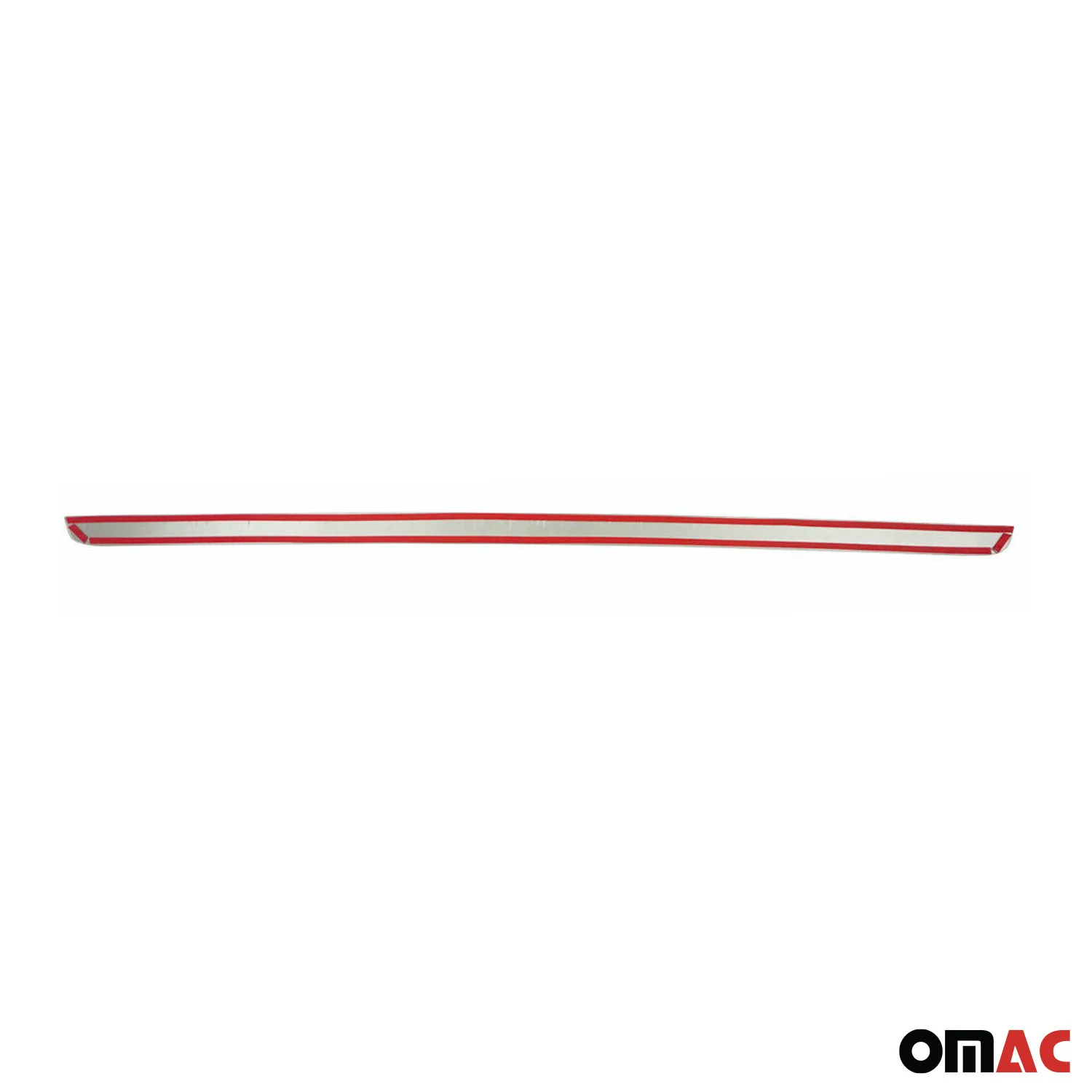 2007-2013 BMW X5 E70 Rear Trunk Lid Molding Trim Brushed Stainless Steel Silver 1Pc - Image 5