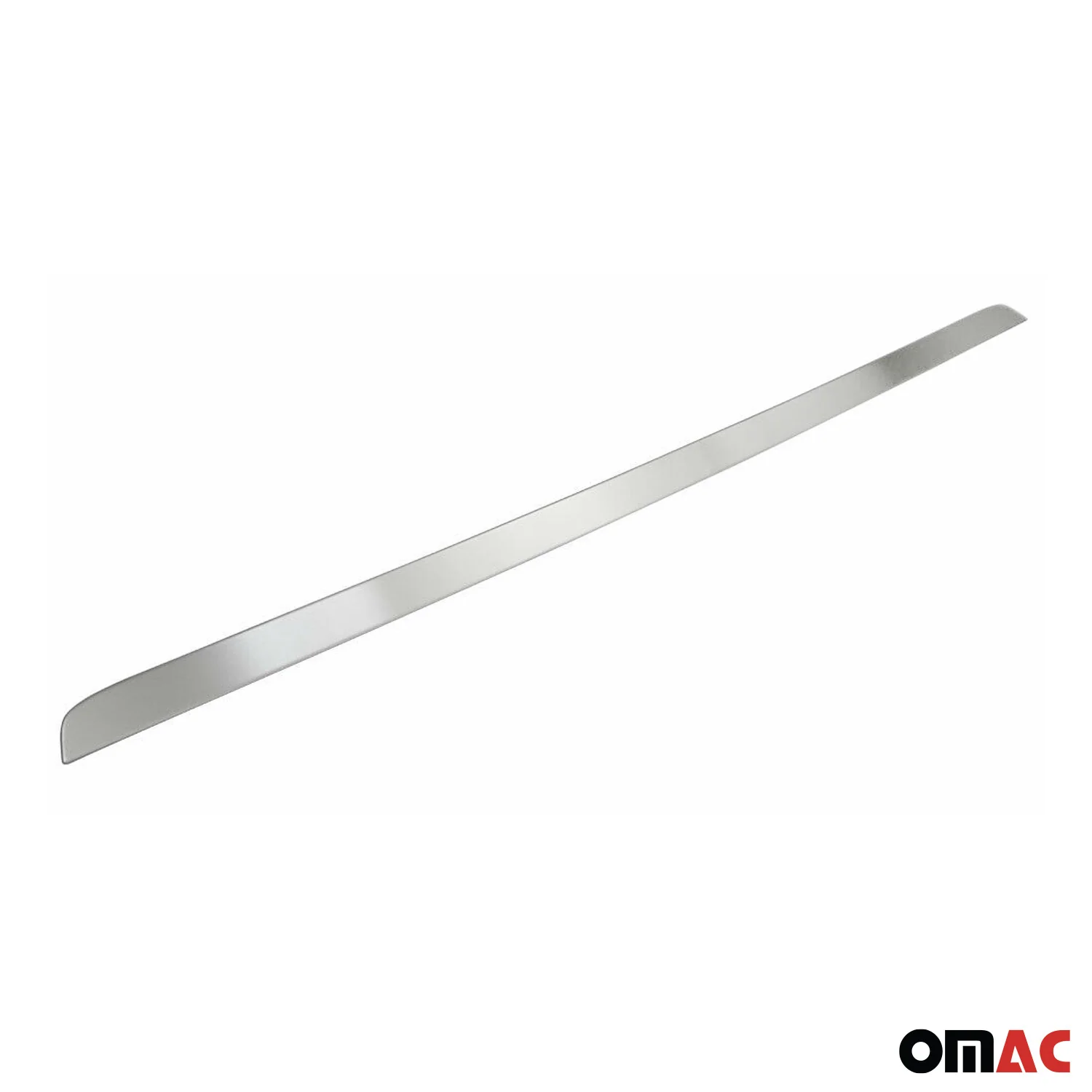 2007-2013 BMW X5 E70 Rear Trunk Lid Molding Trim Brushed Stainless Steel Silver 1Pc - Image 9