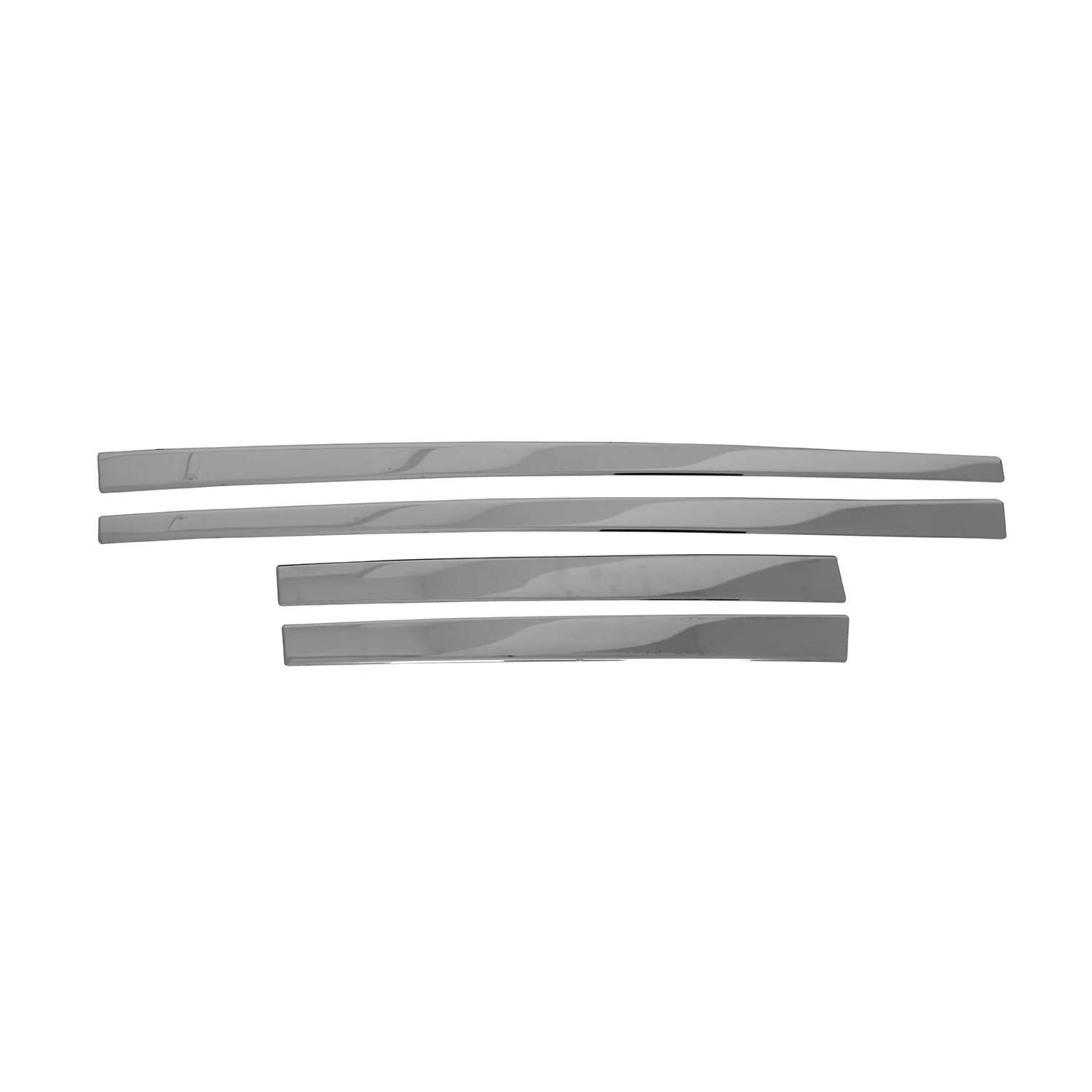 2018-2022 Ford EcoSport Side Door Molding Trim Skirt Garnish Stainless Steel Silver 4Pcs - Image 6