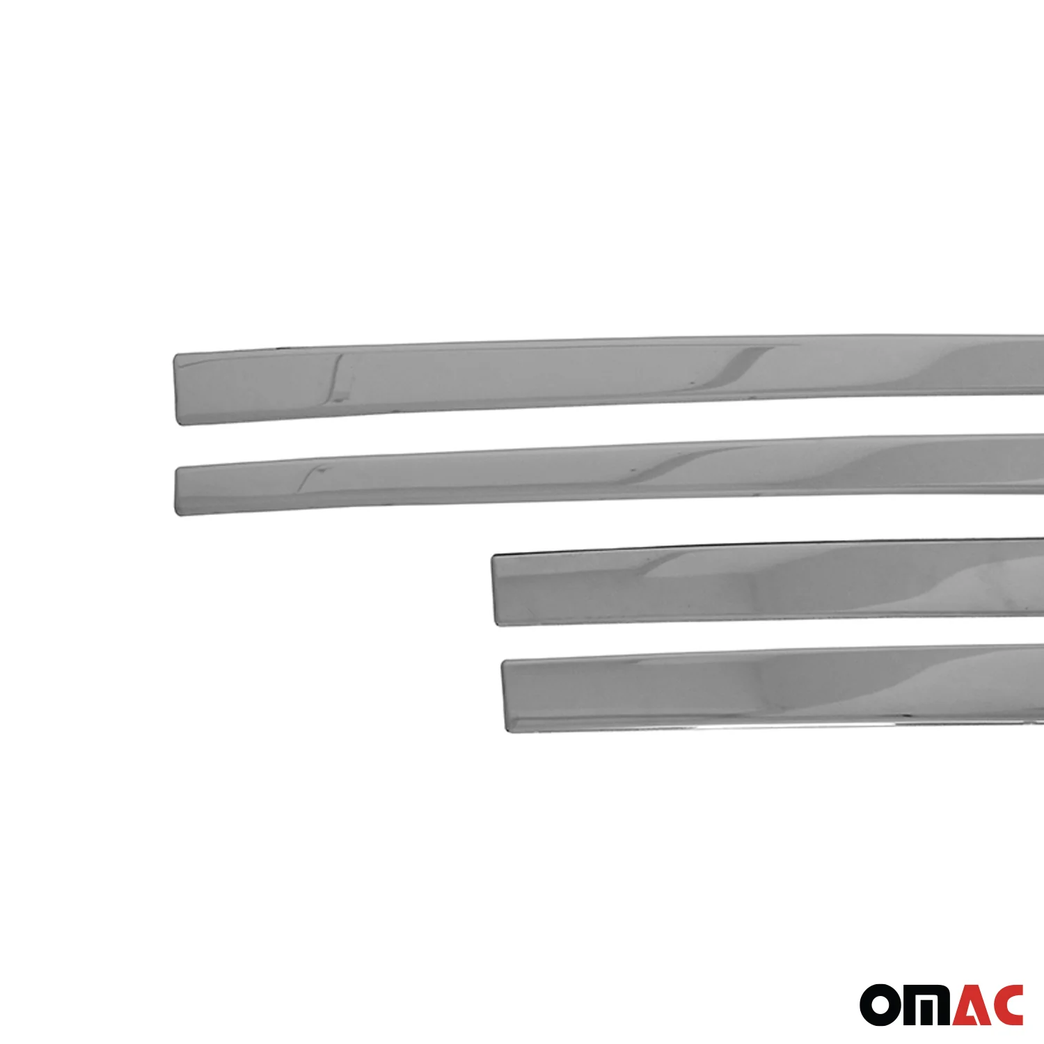 2018-2022 Ford EcoSport Side Door Molding Trim Skirt Garnish Stainless Steel Silver 4Pcs - Image 9
