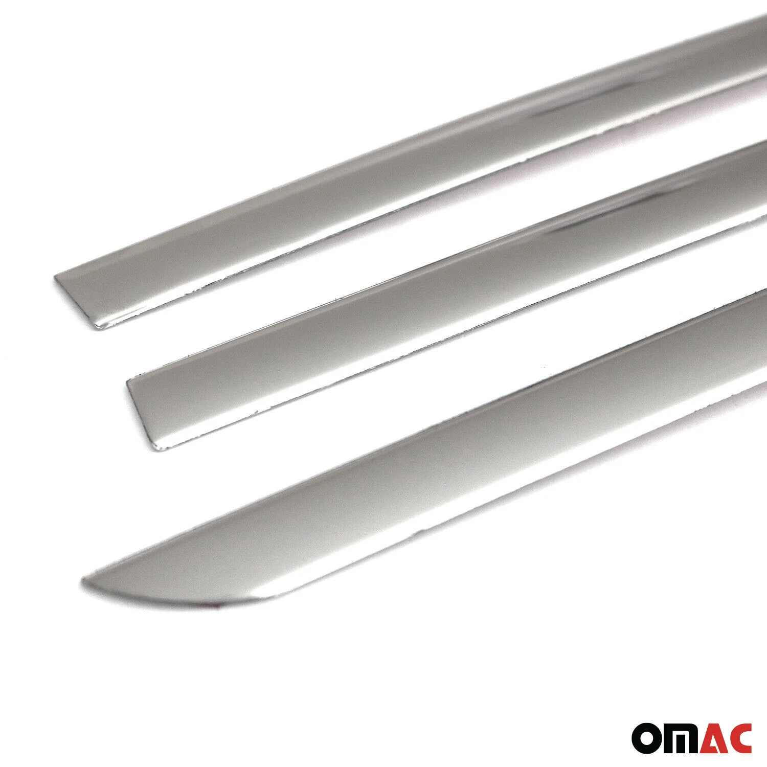 2011-2017 Buick Regal Sedan Side Door Molding Trim Stainless Steel Silver 6x - Image 7