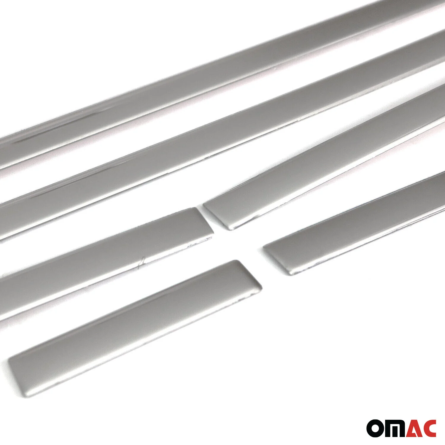 2011-2017 Buick Regal Sedan Side Door Molding Trim Stainless Steel Silver 6x - Image 8