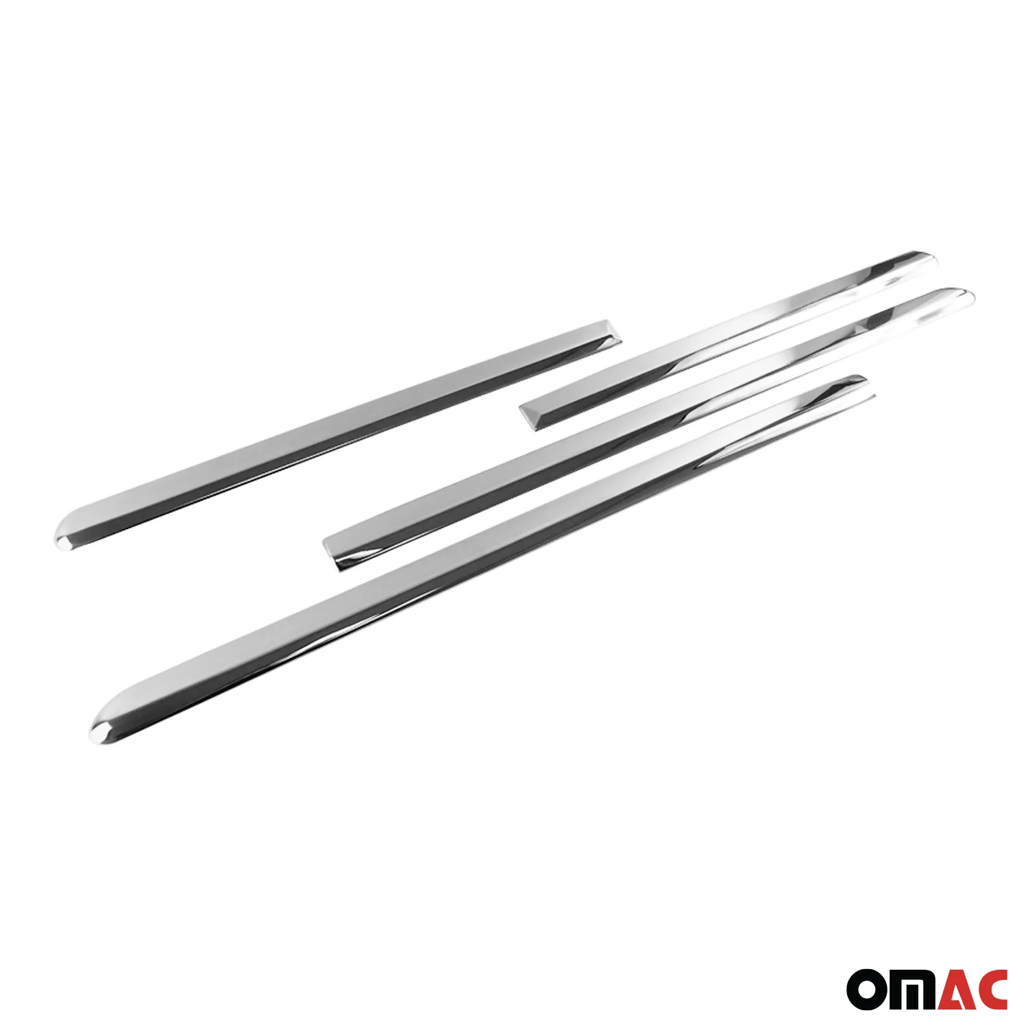 2011-2015 Kia Sorento Side Door Molding Trim Skirt Garnish Stainless Steel Silver 4Pcs - Image 7