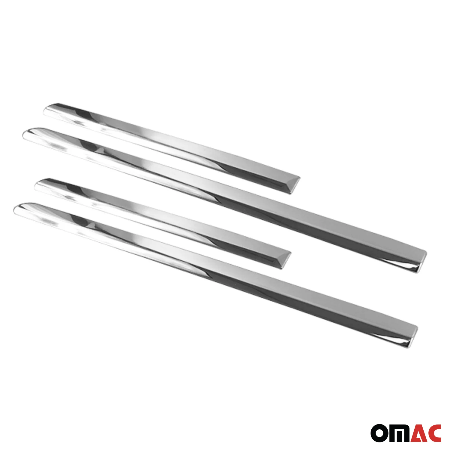 2011-2015 Kia Sorento Side Door Molding Trim Skirt Garnish Stainless Steel Silver 4Pcs - Image 9