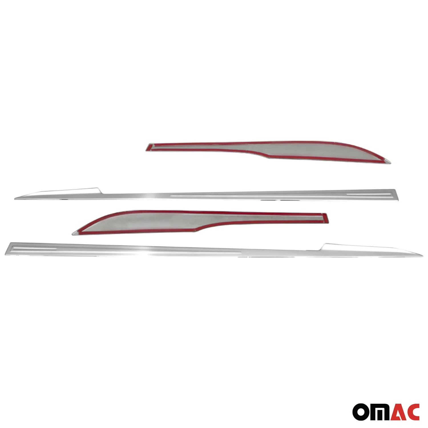 2016-2021 Honda Civic Sedan Side Door Molding Trim Stainless Steel - Image 5