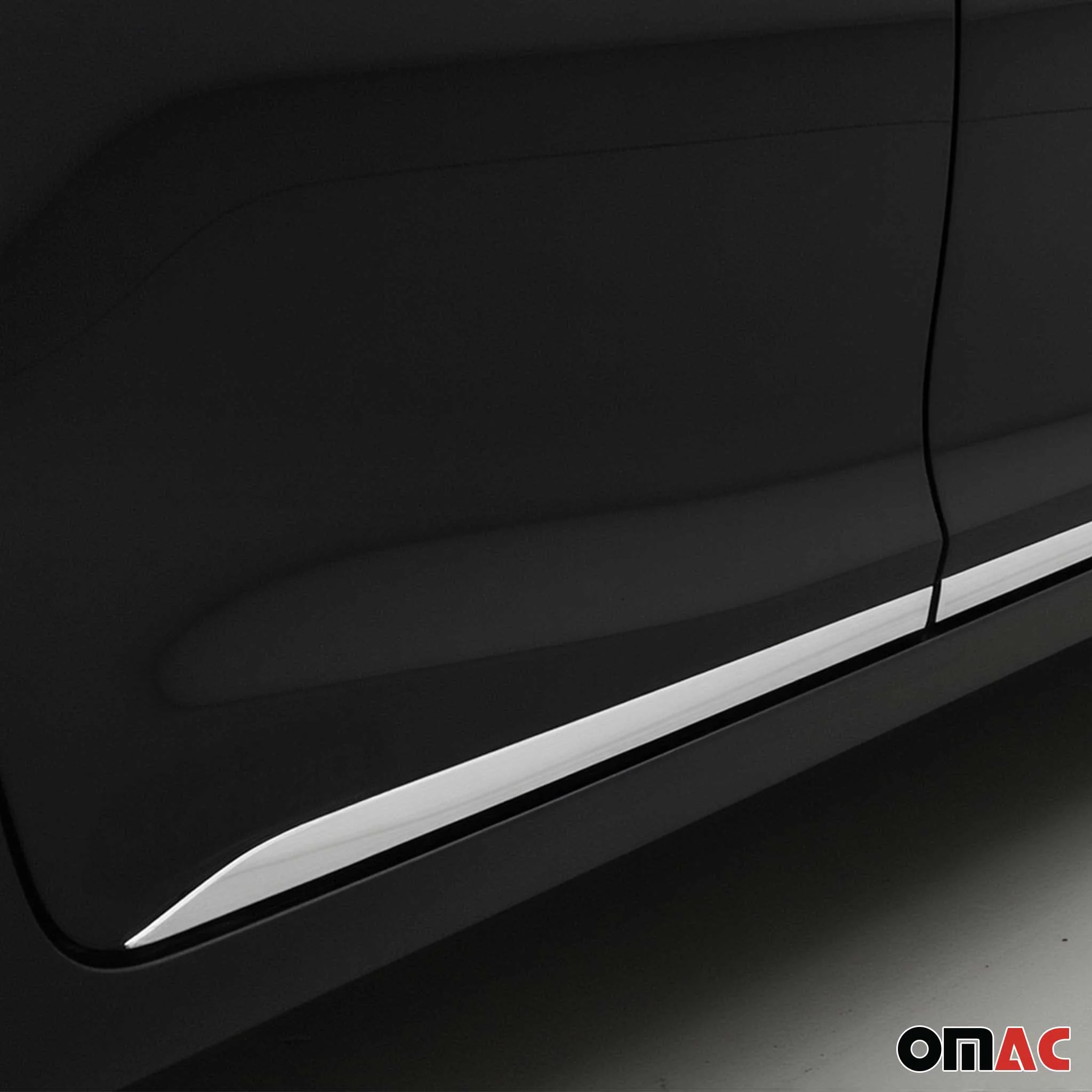 2011-2017 Lexus CT 200h Side Door Molding Trim Skirt Garnish Stainless Steel Silver 4Pcs - Image 3