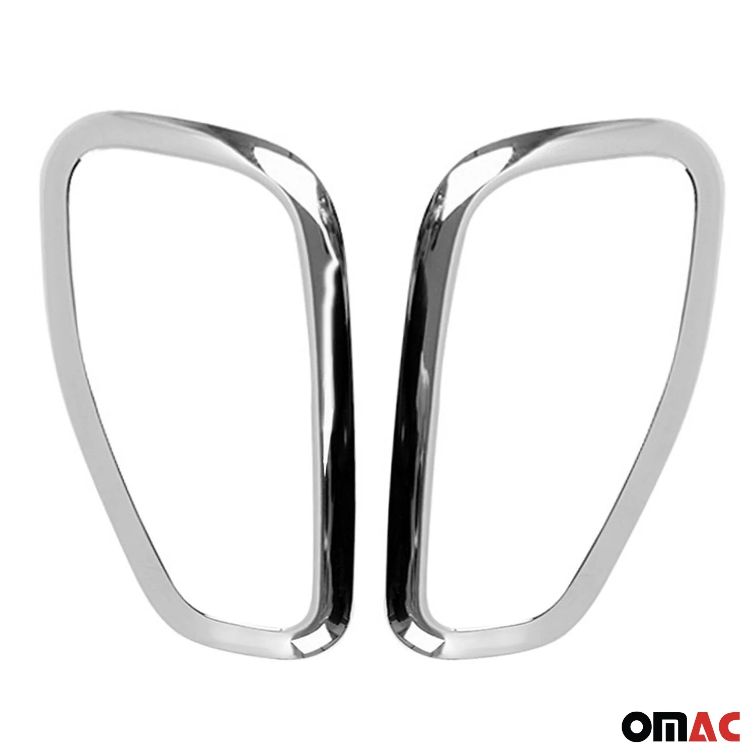 2015-2024 Jeep Renegade Rear Trunk Molding Trim Silver 2 Pcs - Image 6