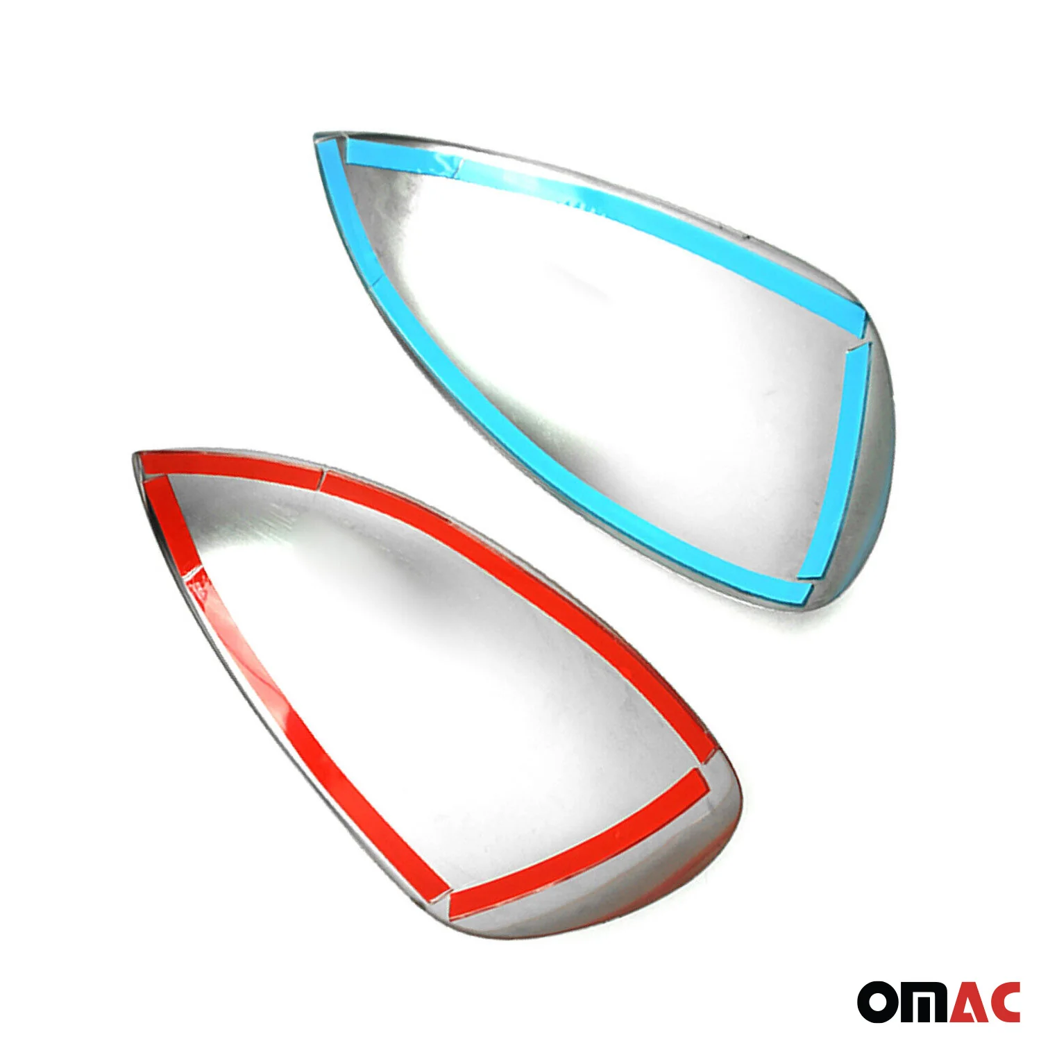 2011-2014 Nissan Juke Side Mirror Cover Caps Stainless Steel Silver 2 Pcs - Image 5