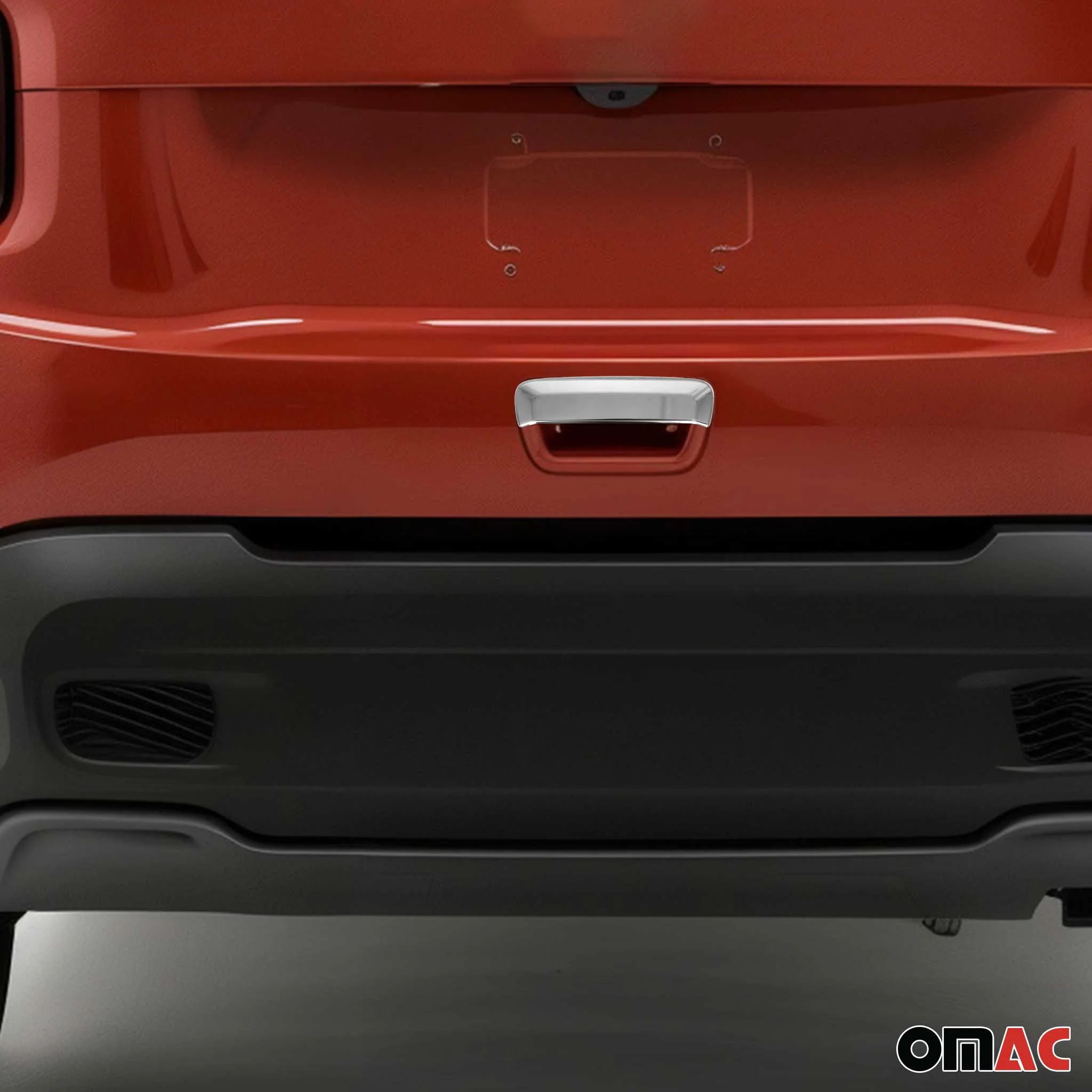 2019-2024 Jeep Renegade Car Door Handle Cover Protector Steel Chrome - Image 3