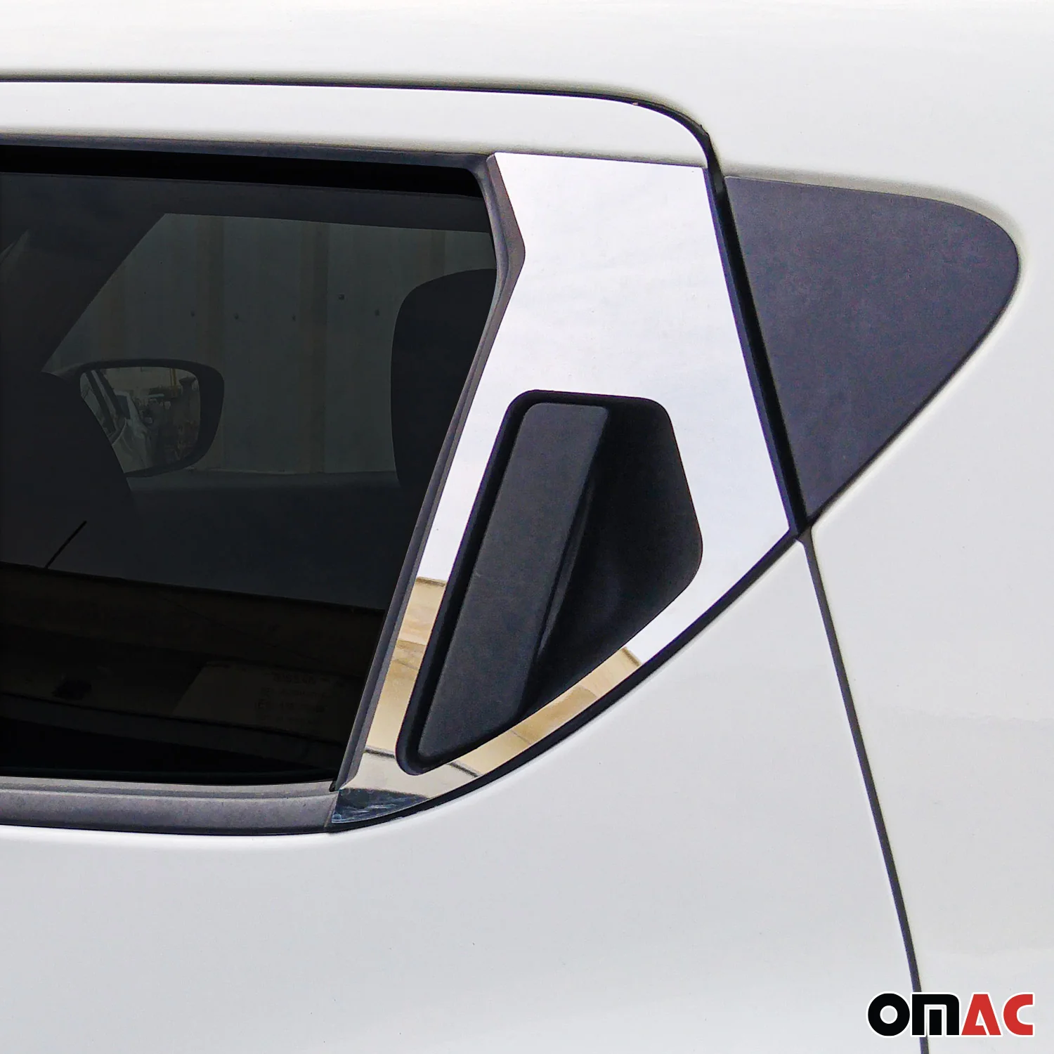 2011-2017 Nissan Juke Window B Pillar Posts Door Trim Cover Stainless Steel Silver 6x - Image 6