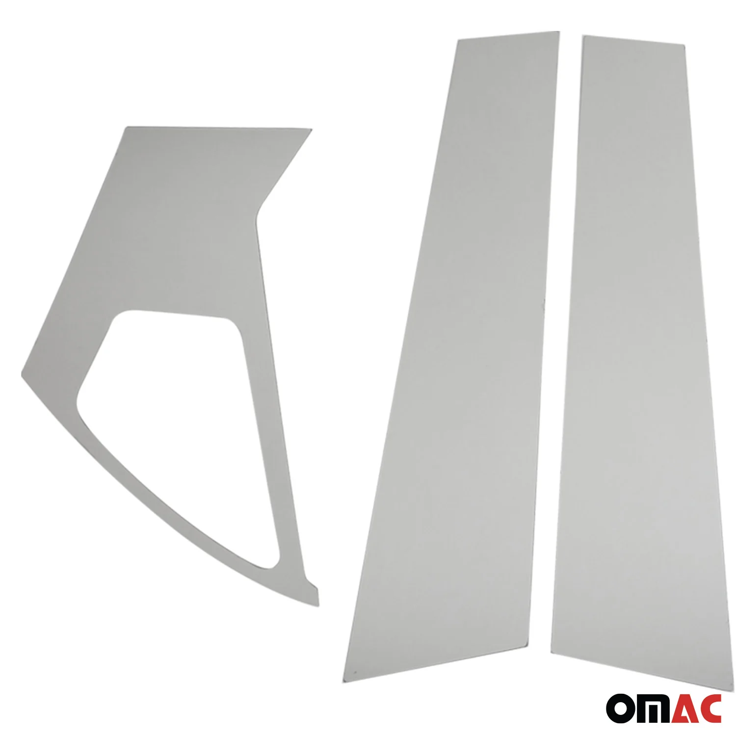 2011-2017 Nissan Juke Window B Pillar Posts Door Trim Cover Stainless Steel Silver 6x - Image 7