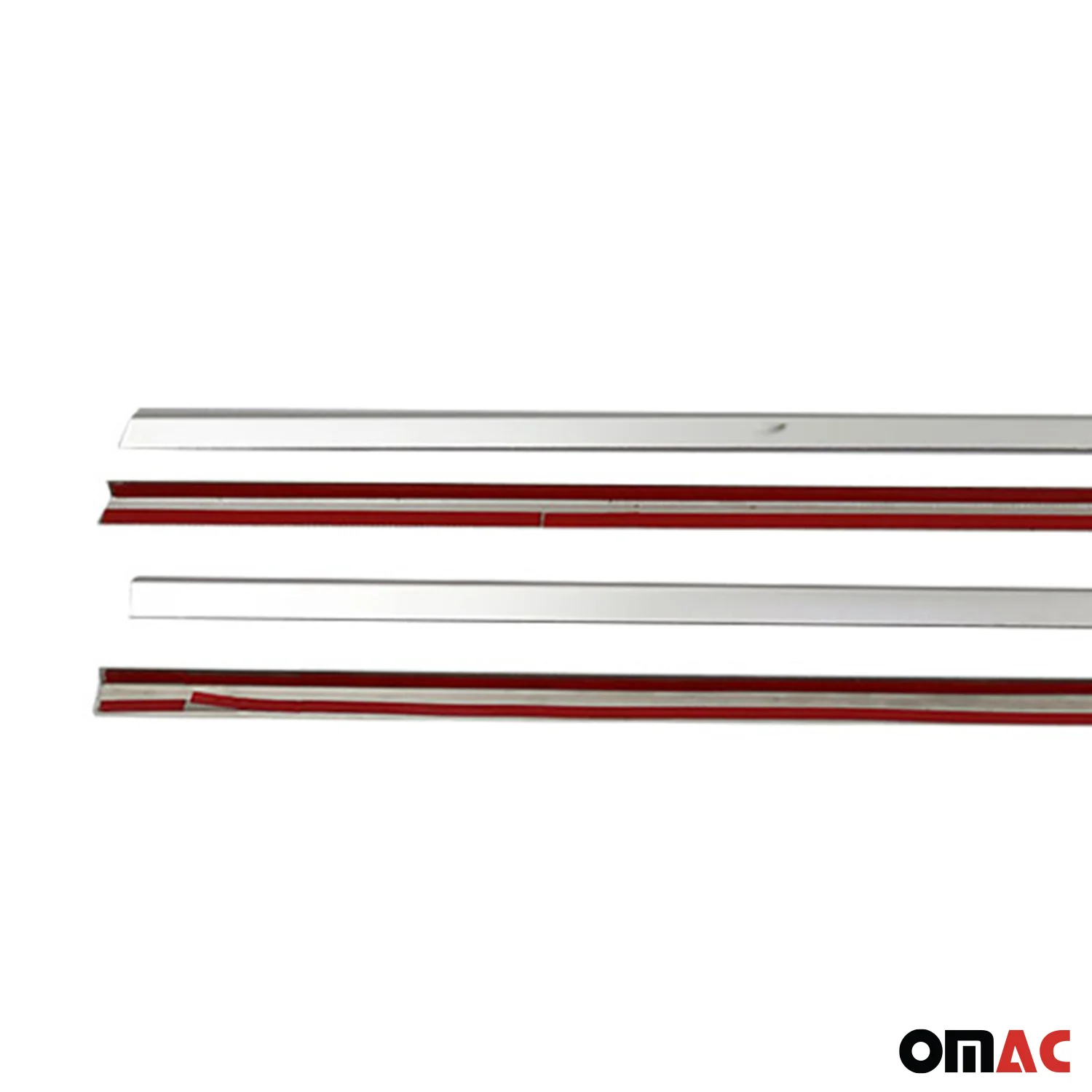 2008-2015 Land Rover LR2 Window Molding Trim Streamer Stainless Steel 4x - Image 10