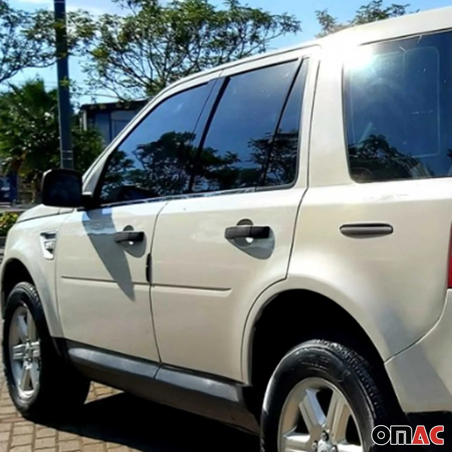 2008-2015 Land Rover LR2 Window Molding Trim Streamer Stainless Steel 4x - Image 3
