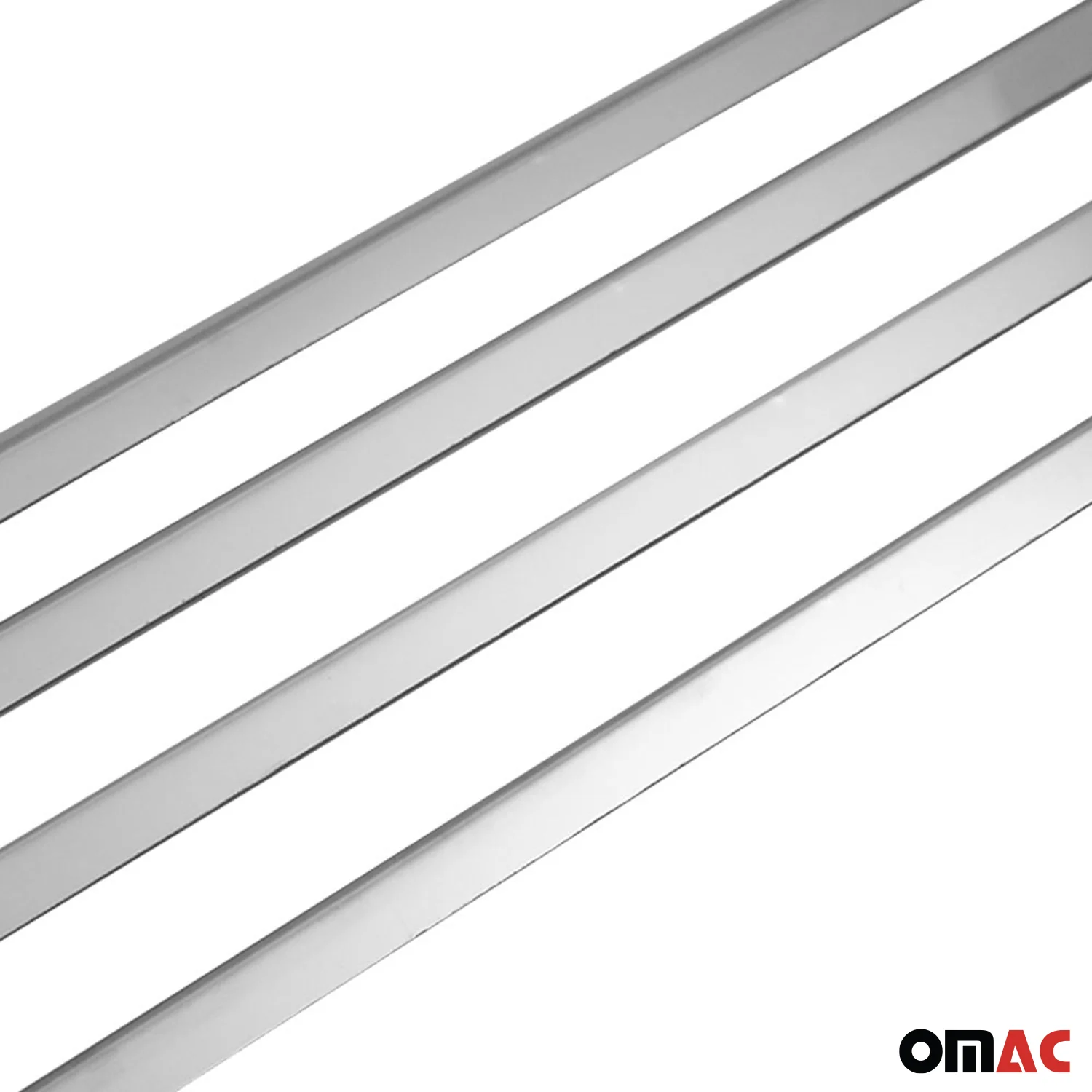 2008-2015 Land Rover LR2 Window Molding Trim Streamer Stainless Steel 4x - Image 9
