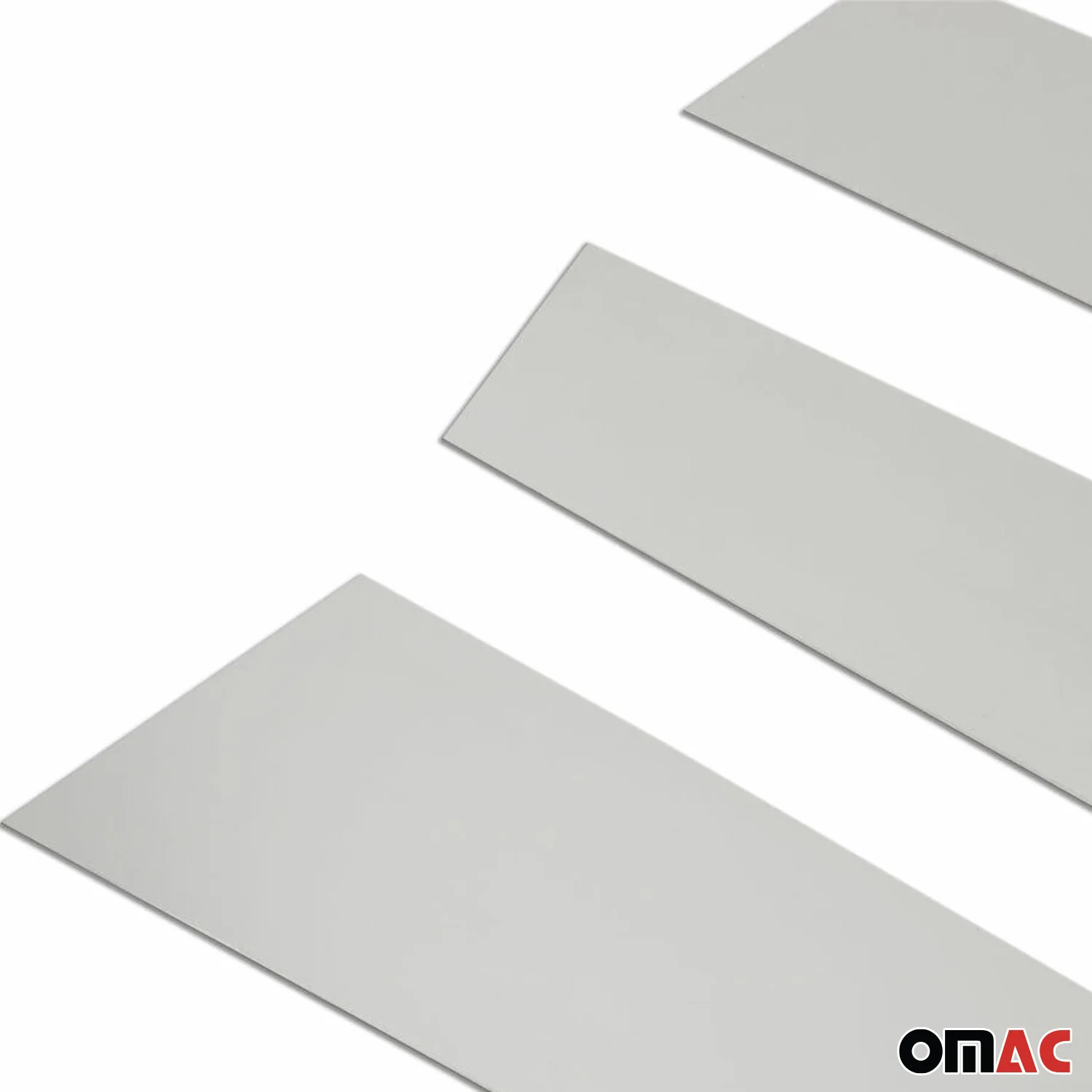 2015-2021 VW Golf Mk7 Window B Pillar Posts Door Trim Cover Stainless Steel Silver 4x - Image 9