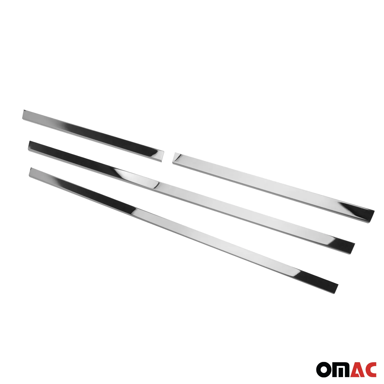 2009-2012 Suzuki Equator Window Molding Trim Streamer Stainless Steel 4x - Image 8