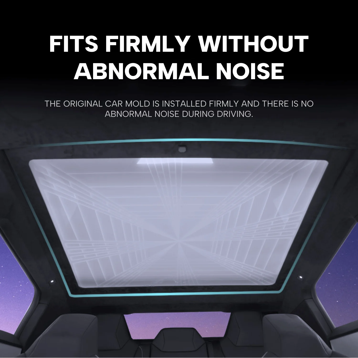 Cybertruck Ludicrous Speed Roof SunShade Ambient Lighting - Image 5