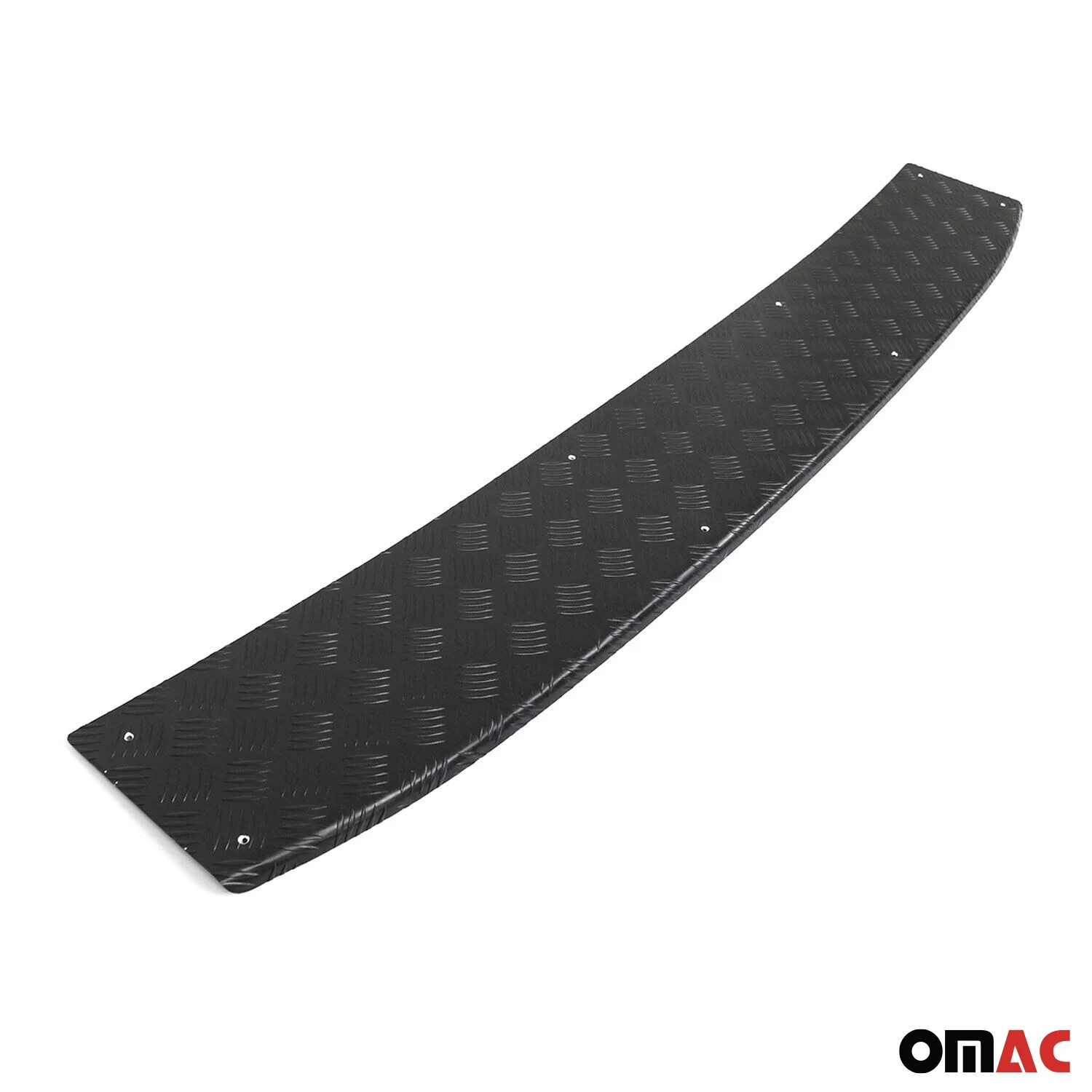 2015-2026 Ford Transit Rear Bumper Sill Cover Protector Aluminium Black - Image 4