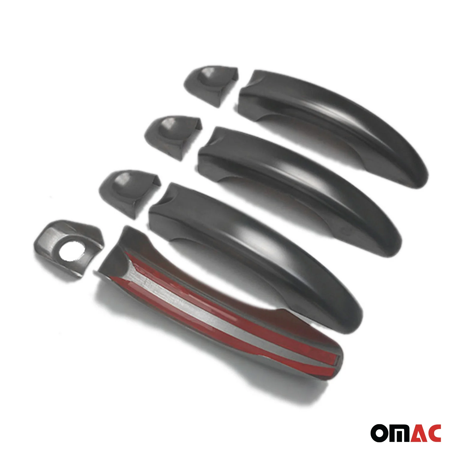 2010-2020 VW Amarok Car Door Handle Cover Protector Dark 8 Pcs - Image 5