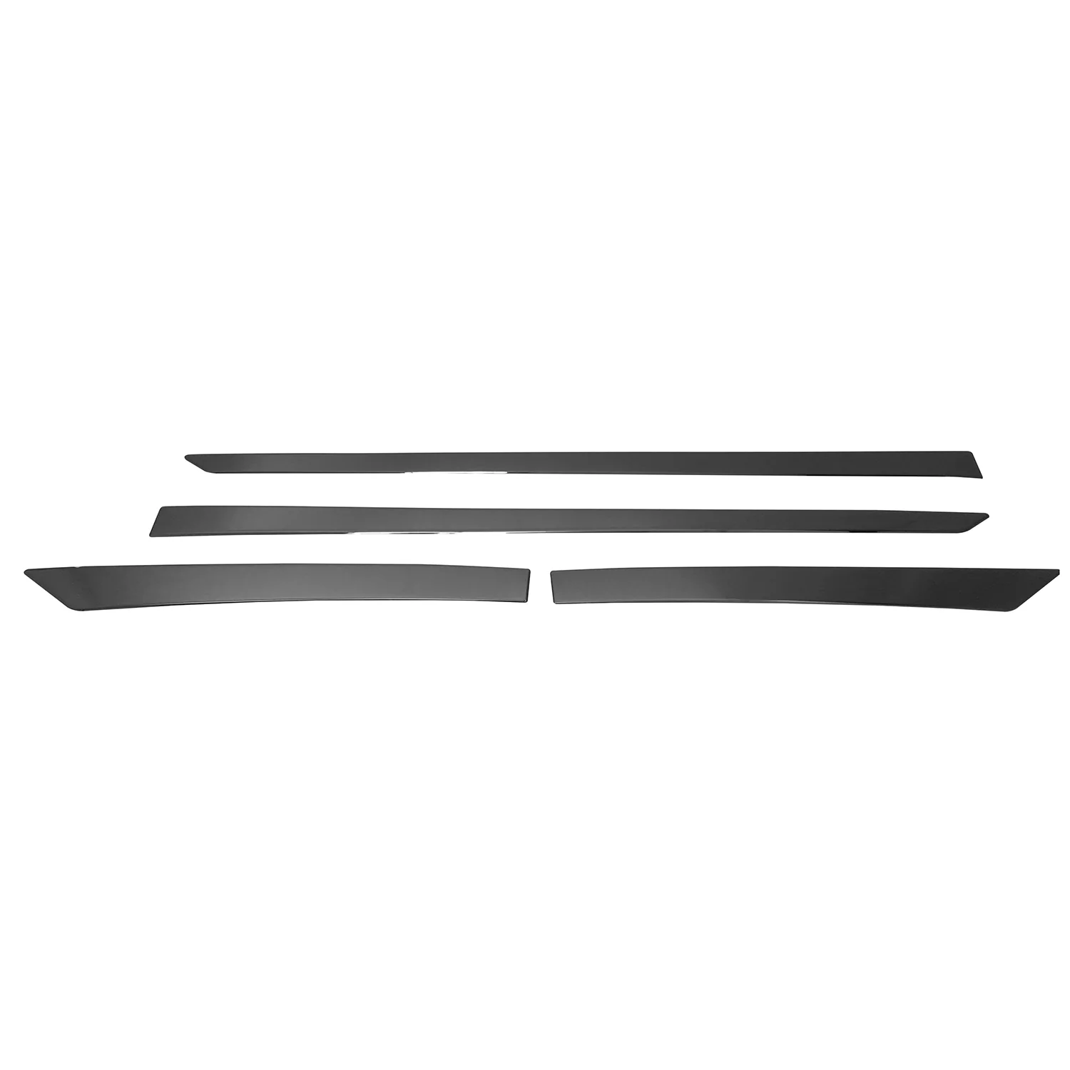 2017-2022 Nissan Rogue Sport Side Door Molding Trim Stainless Steel Dark 4x - Image 6