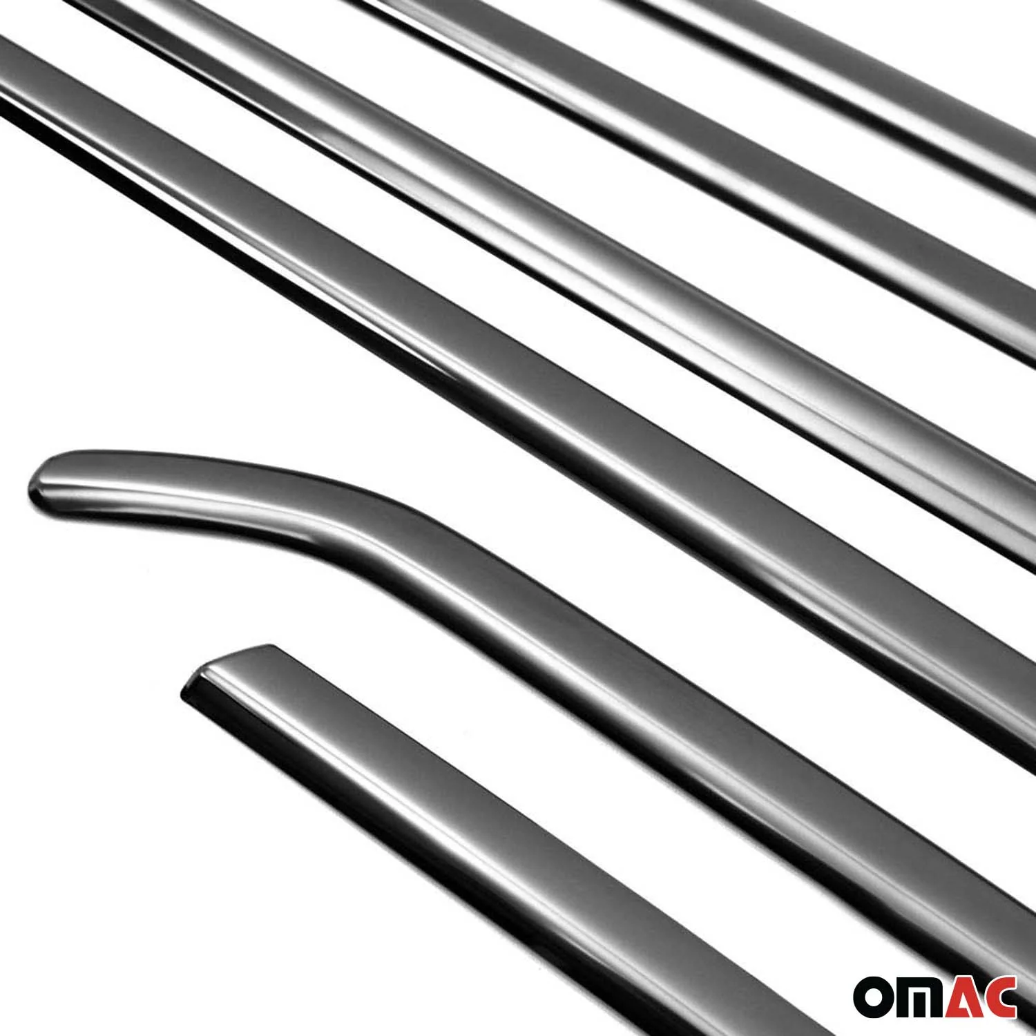 2012-2018 Ford Focus Sedan Window Molding Trim Streamer Stainless Steel - Image 8