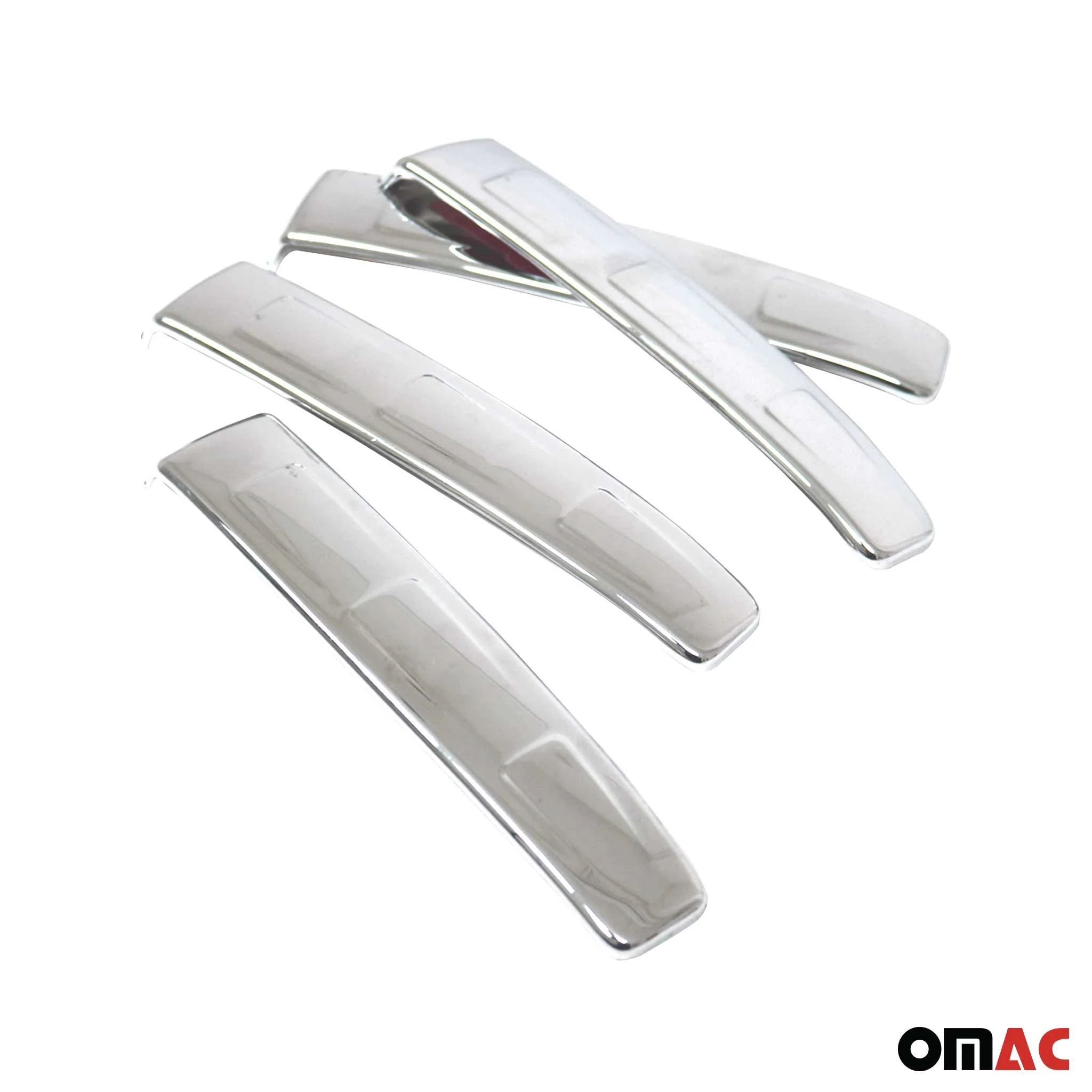 2014-2022 RAM ProMaster Car Door Handle Cover Protector Silver Chrome 8 Pcs - Image 8