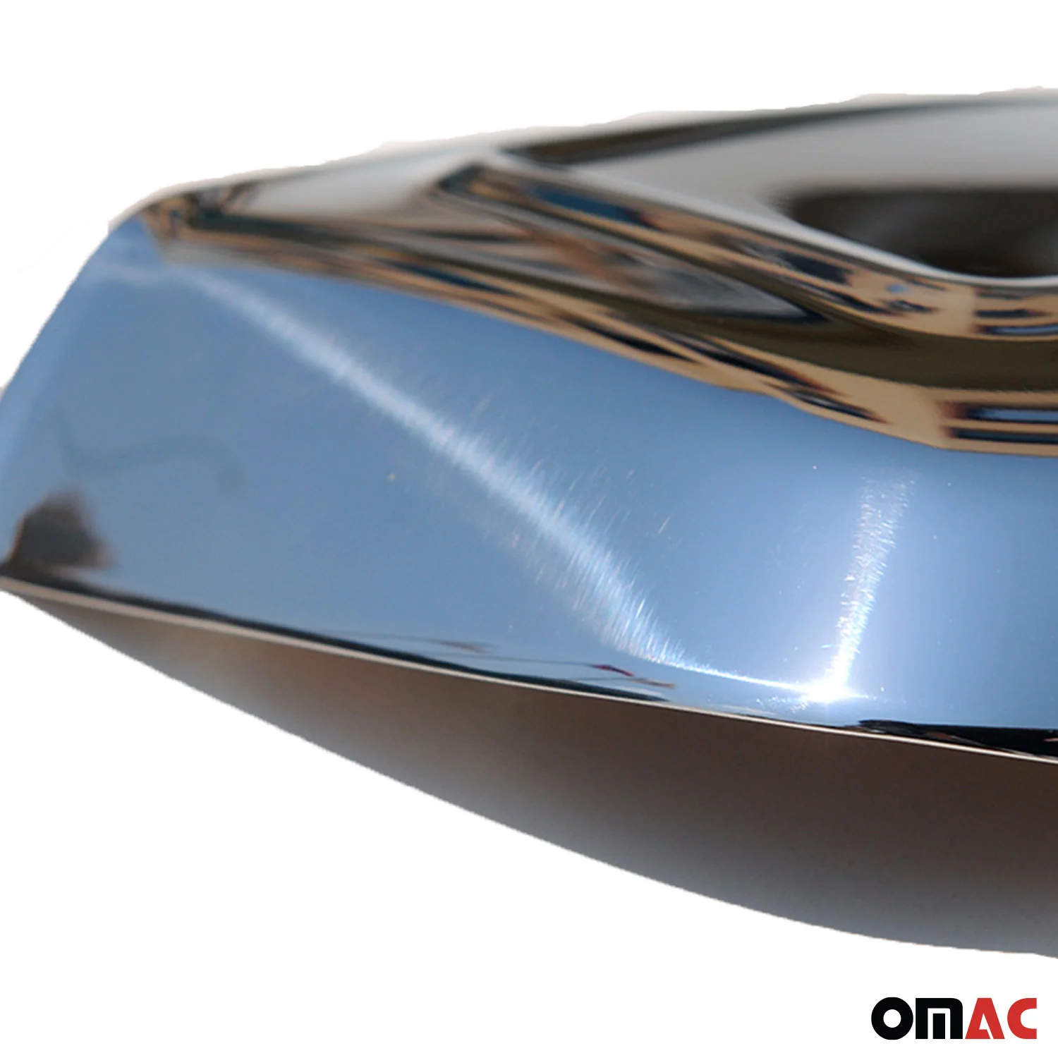 2015-2022 RAM ProMaster City Side Mirror Cover Caps Stainless Steel Silver 2 Pcs - Image 8
