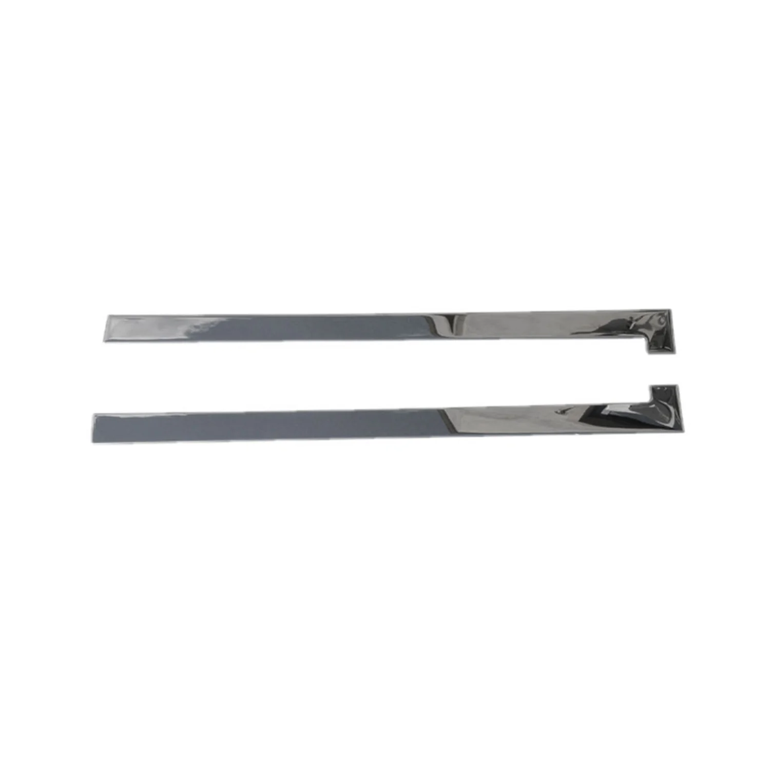 2015-2022 RAM ProMaster City Side Door Molding Trim Skirt Garnish Stainless Steel 2Pcs - Image 6