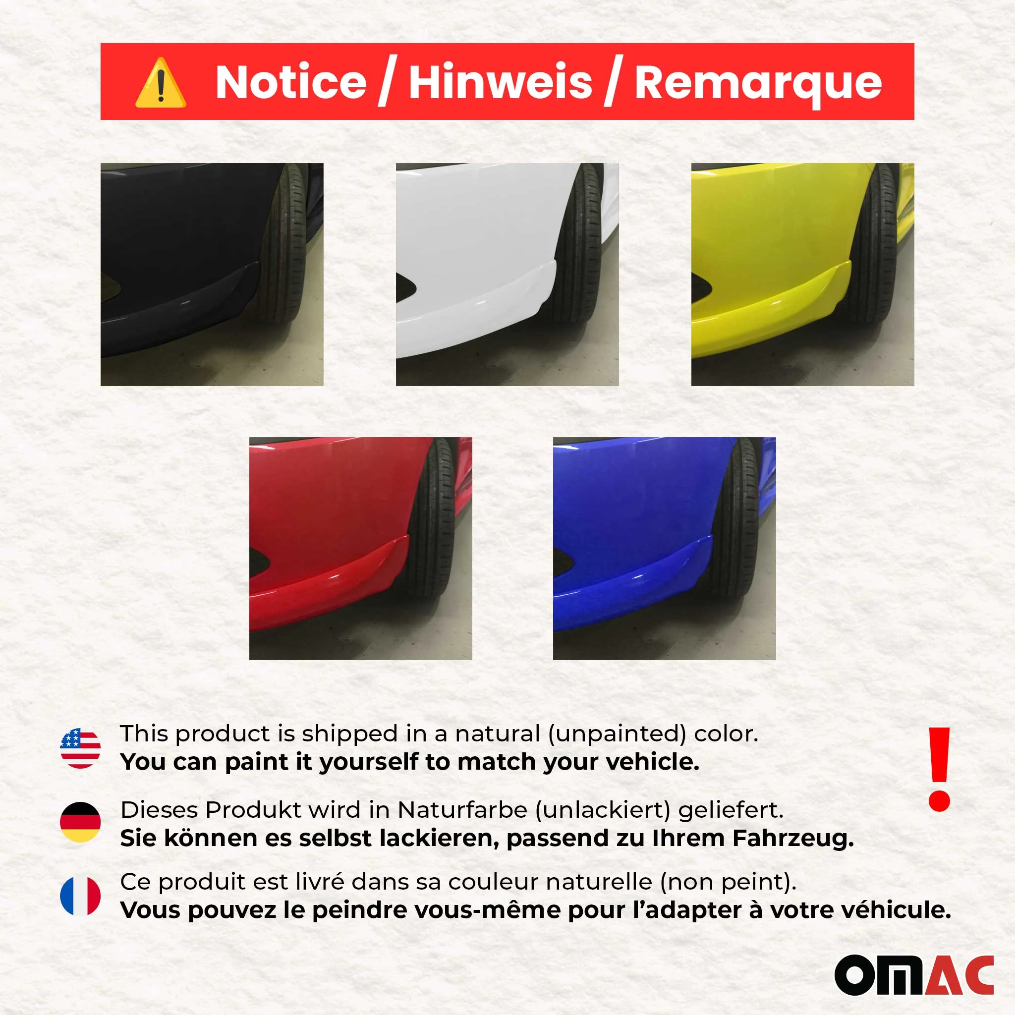 2015-2022 RAM ProMaster City Rear Trunk Spoiler Wing Primer Paintable 1 Pc - Image 3
