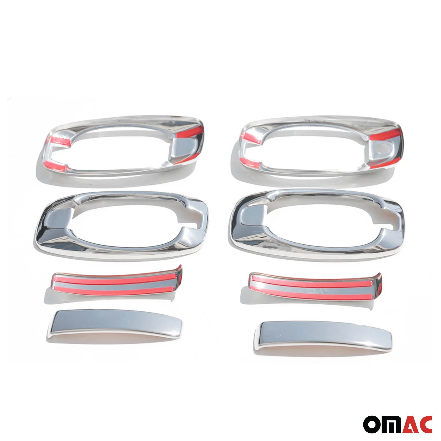 2015-2022 RAM ProMaster City Car Door Handle Cover Protector Stainless Steel 8 Pcs - Image 5